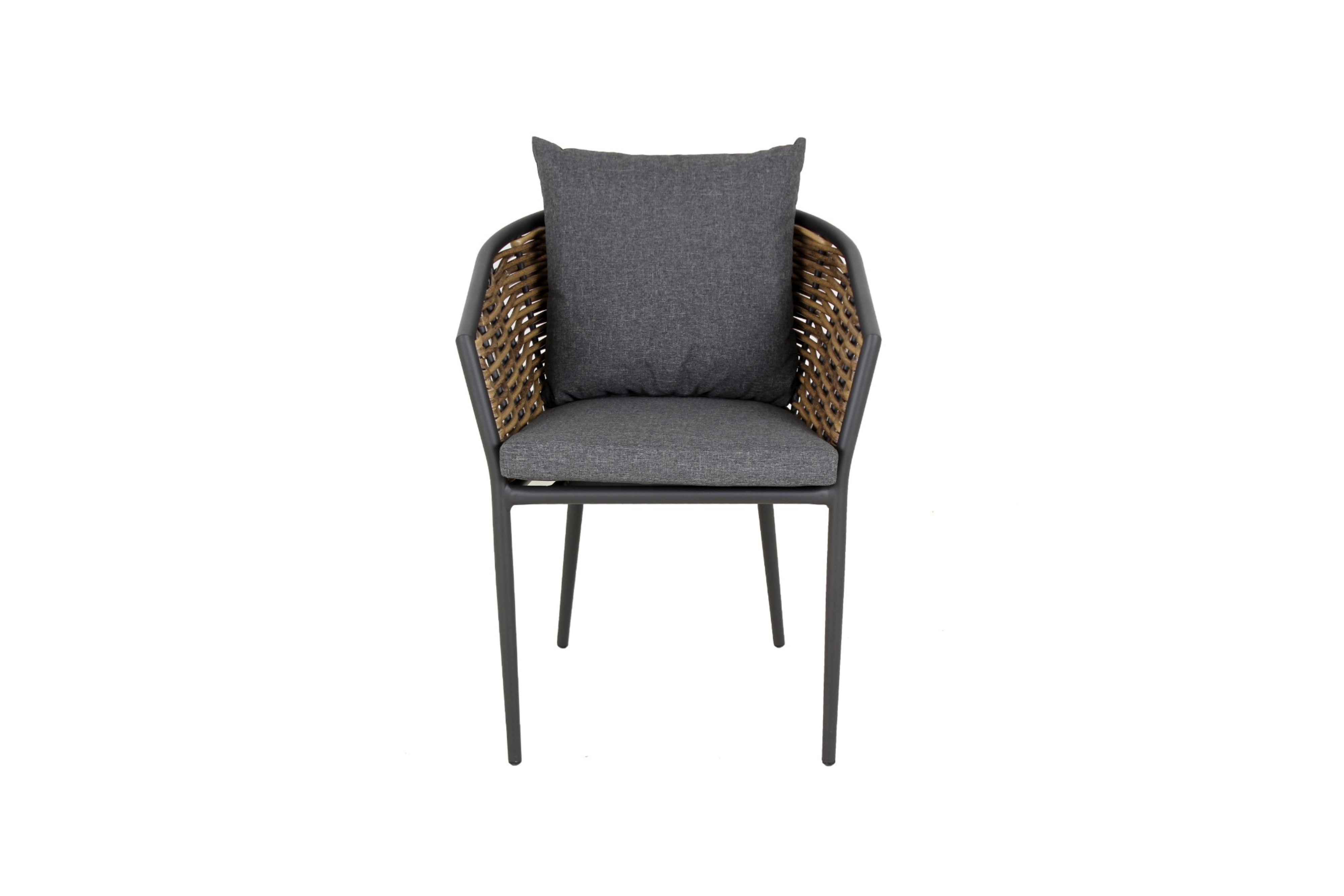 Silla Tulum GRIS CON COJÍN