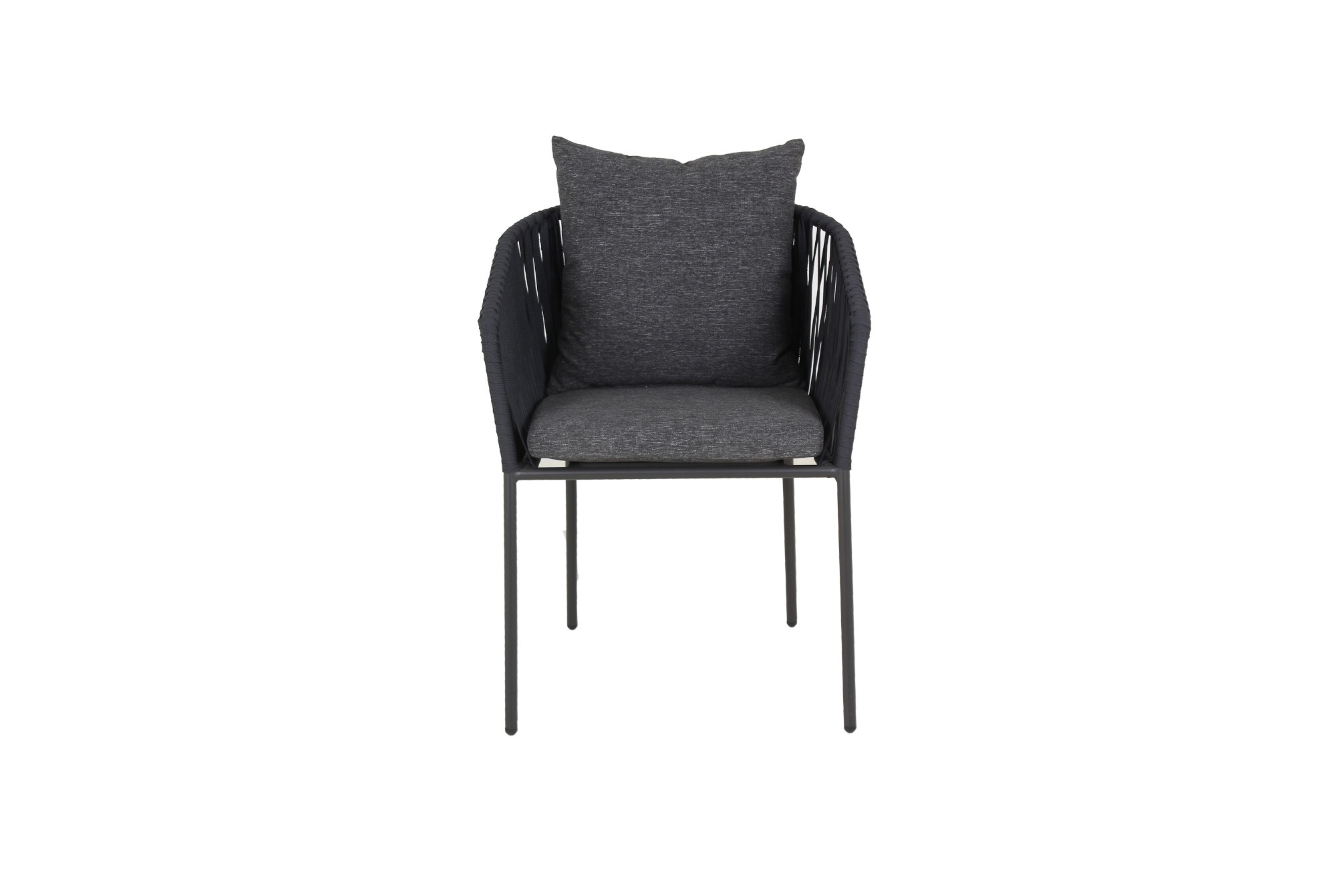 Silla Cancún GRIS CON COJÍN