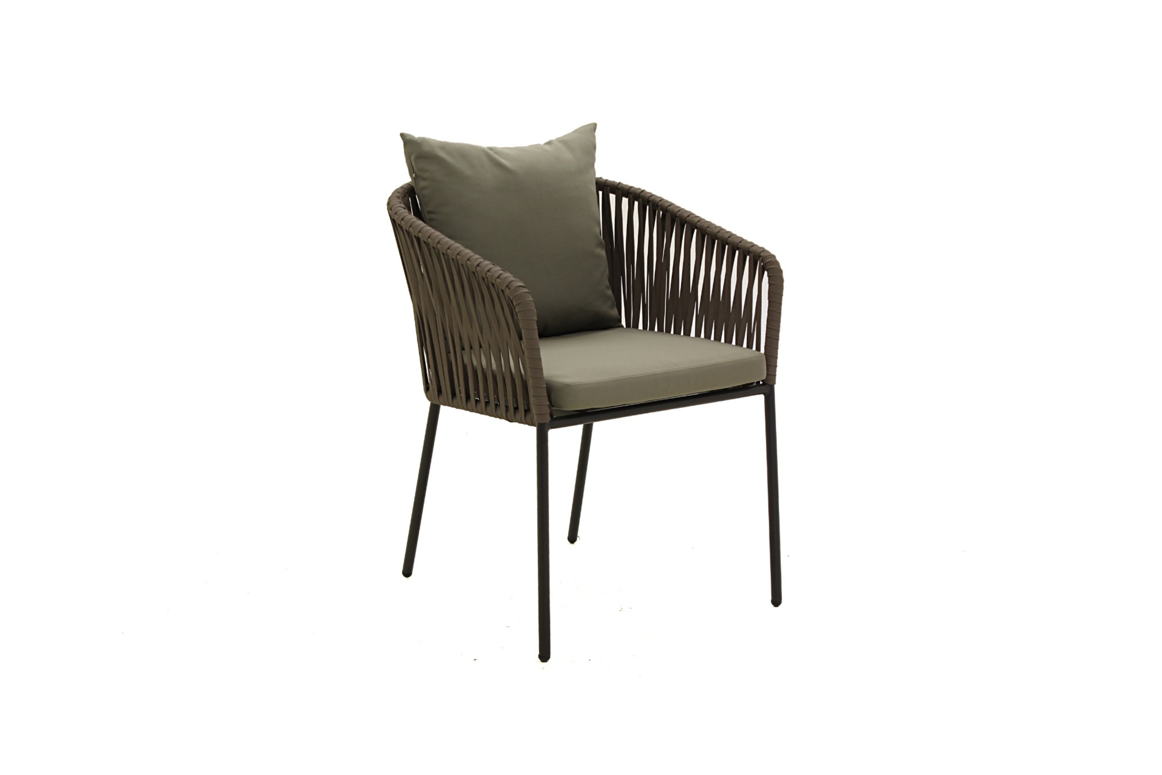 Silla Cancún TAUPE CON COJÍN