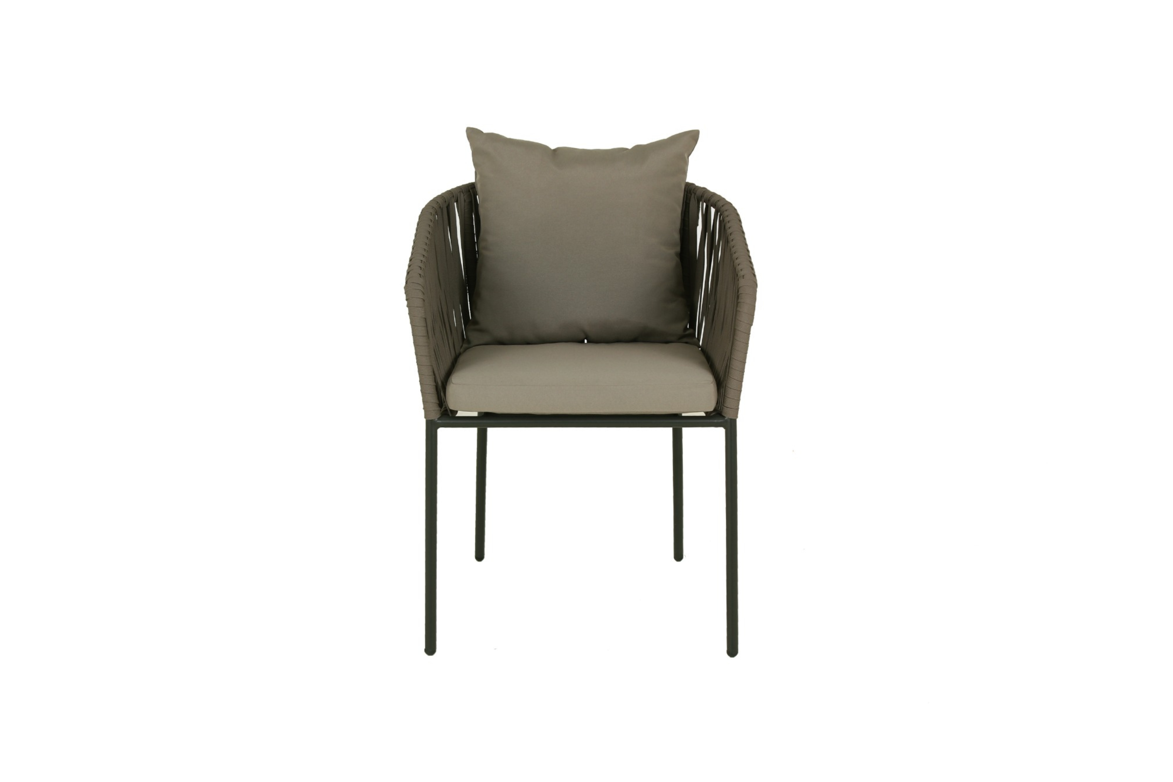 Silla Cancún TAUPE CON COJÍN