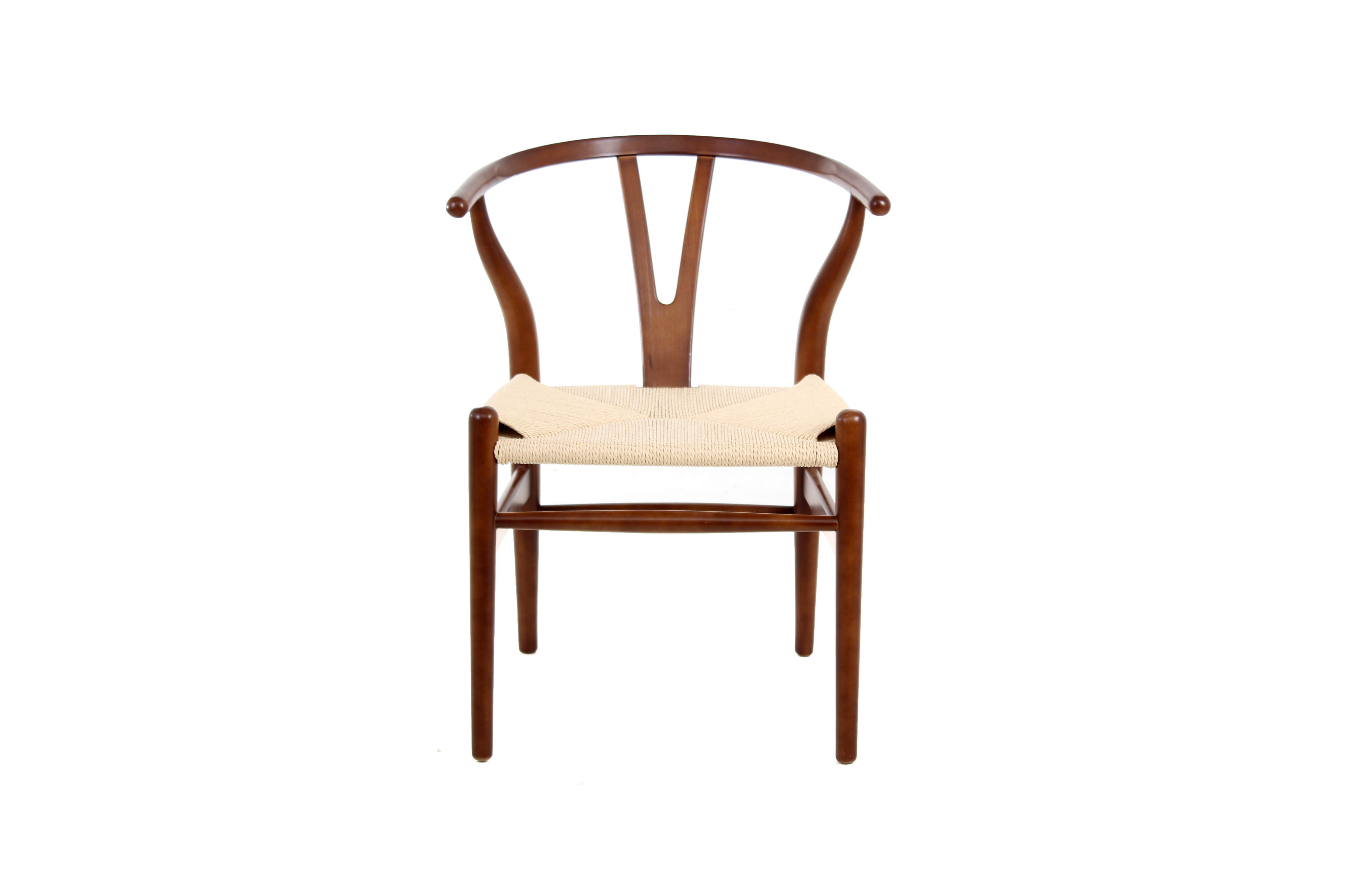 Silla Mérida MADERA WALNUT TEJIDO NATURAL