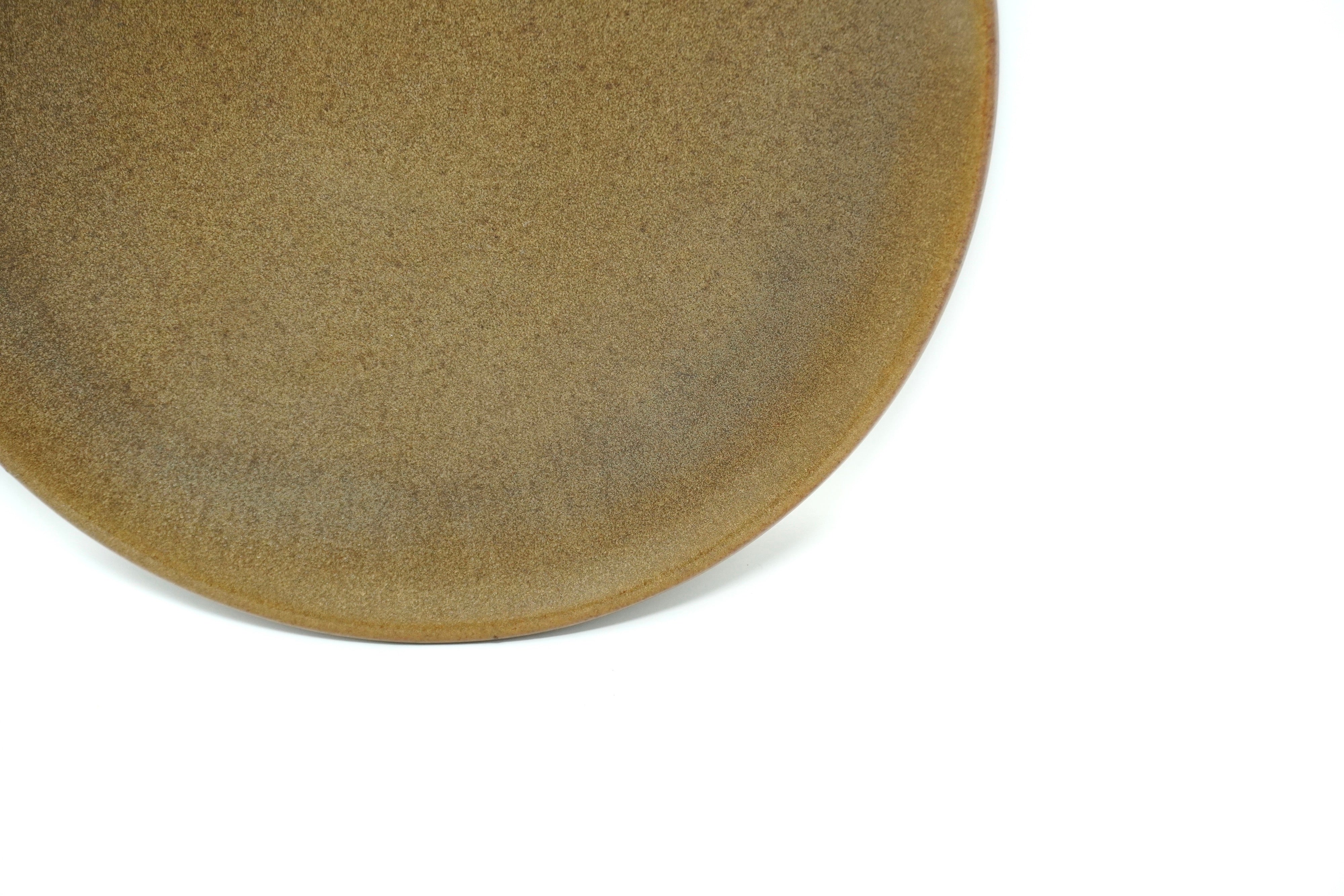 Café mate | Plato postre plano Ø 21 cm línea rústica