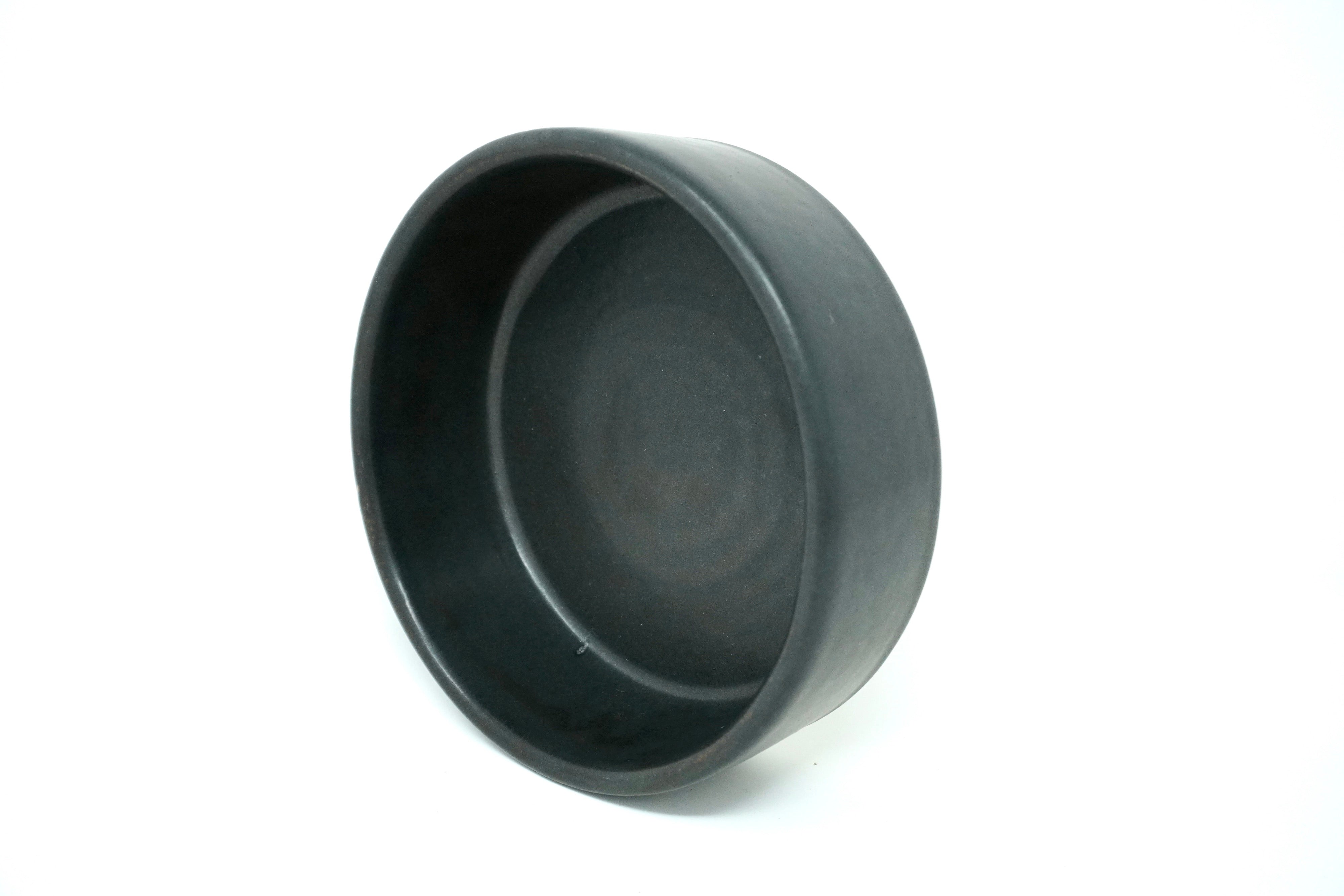 Piedra negra | Bowl con pared Ø 16 cm línea rústica
