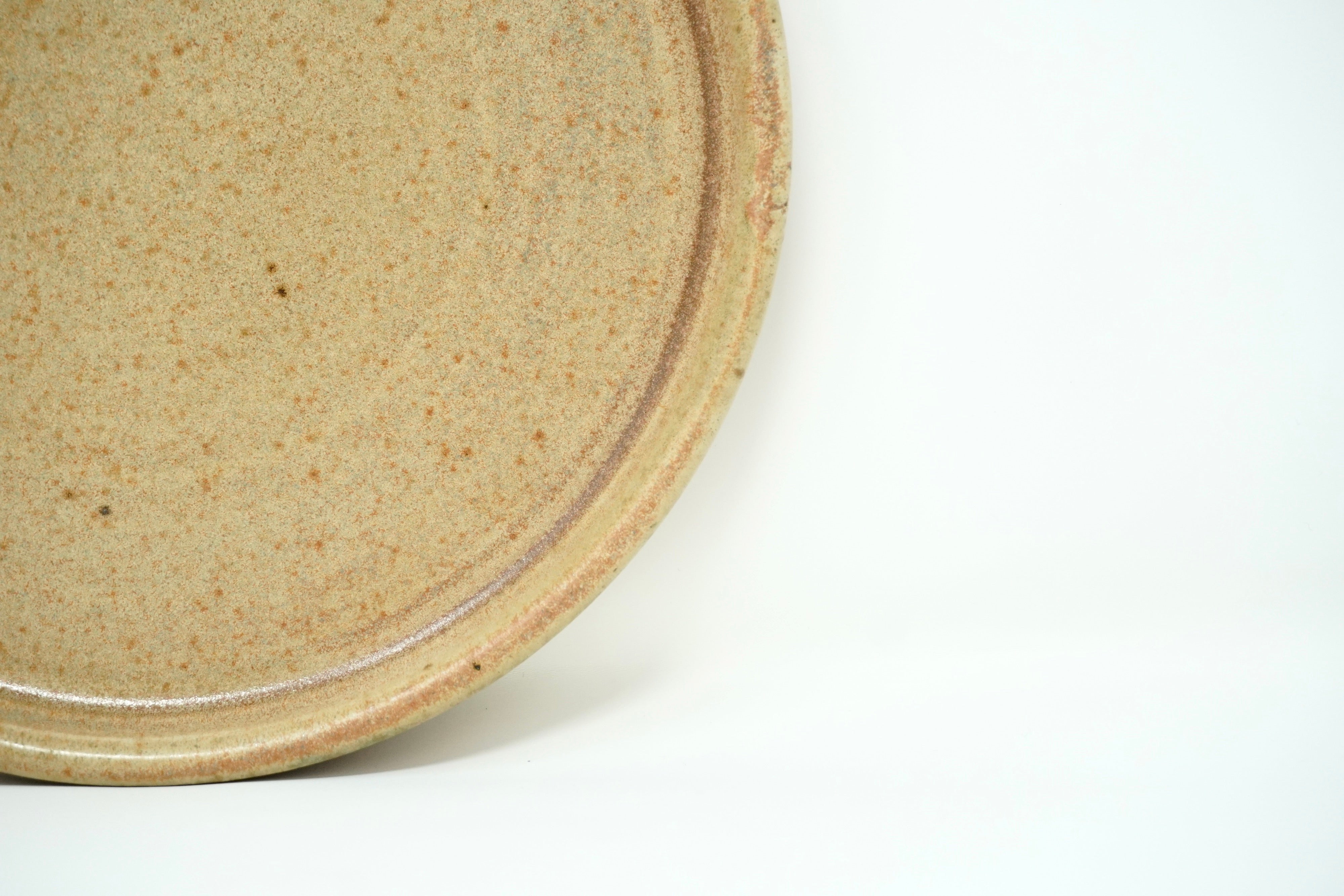 Terracota | Plato postre con pared Ø 21 cm línea rústica