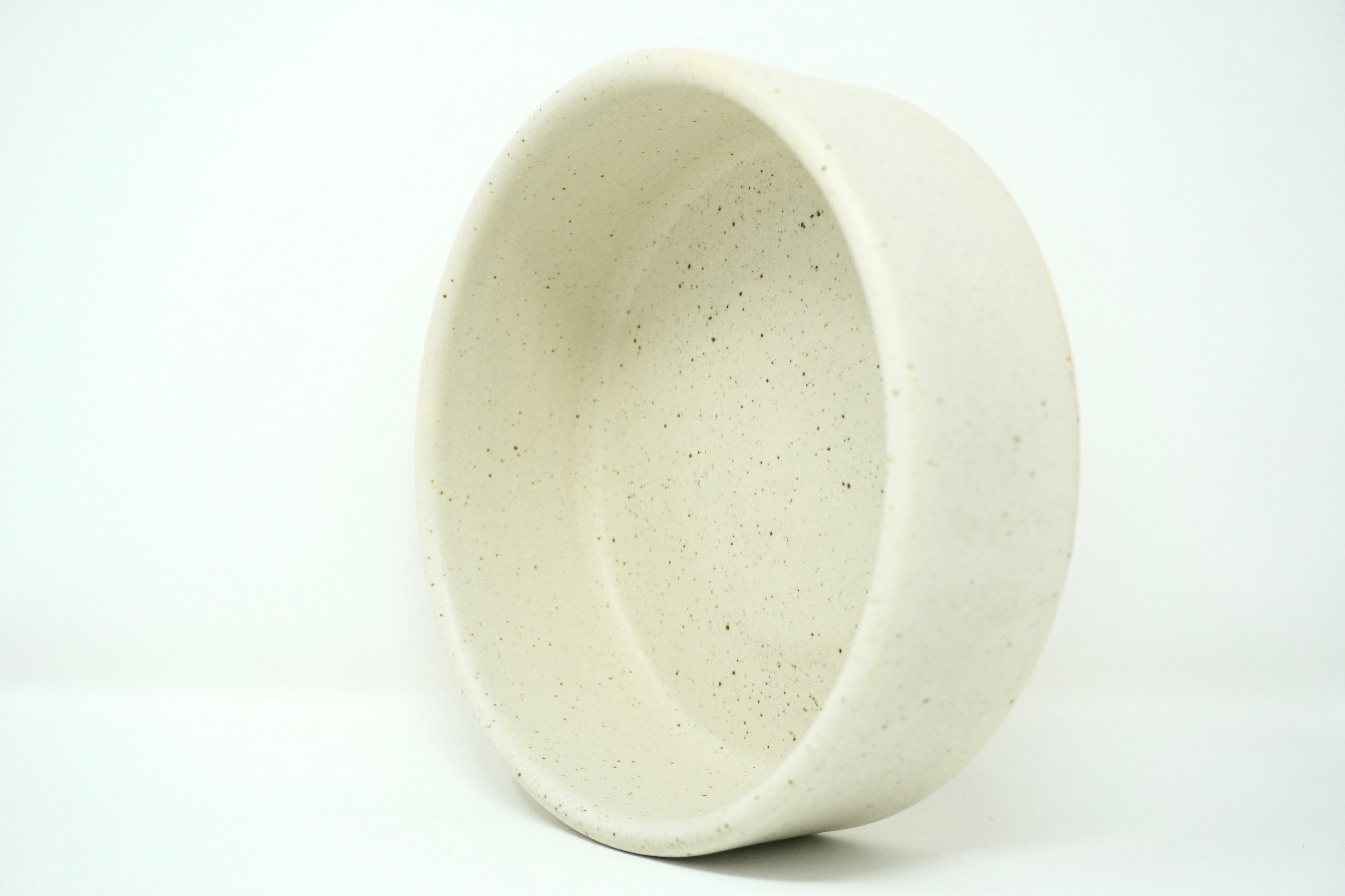 Arena blanca | Bowl con pared Ø 16 cm línea rústica