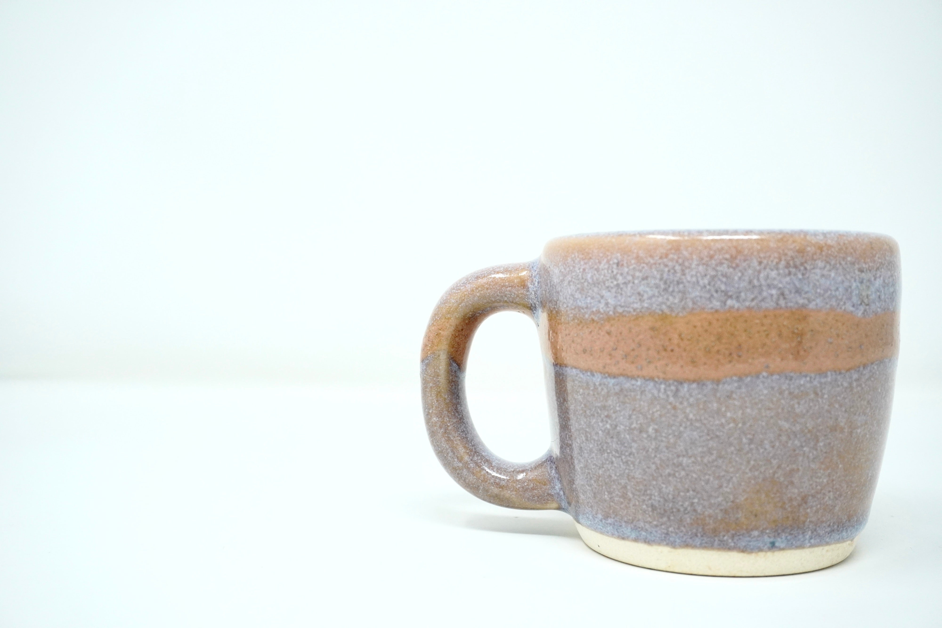 Duo rosa & iris | Taza tarro 12 oz línea rústica