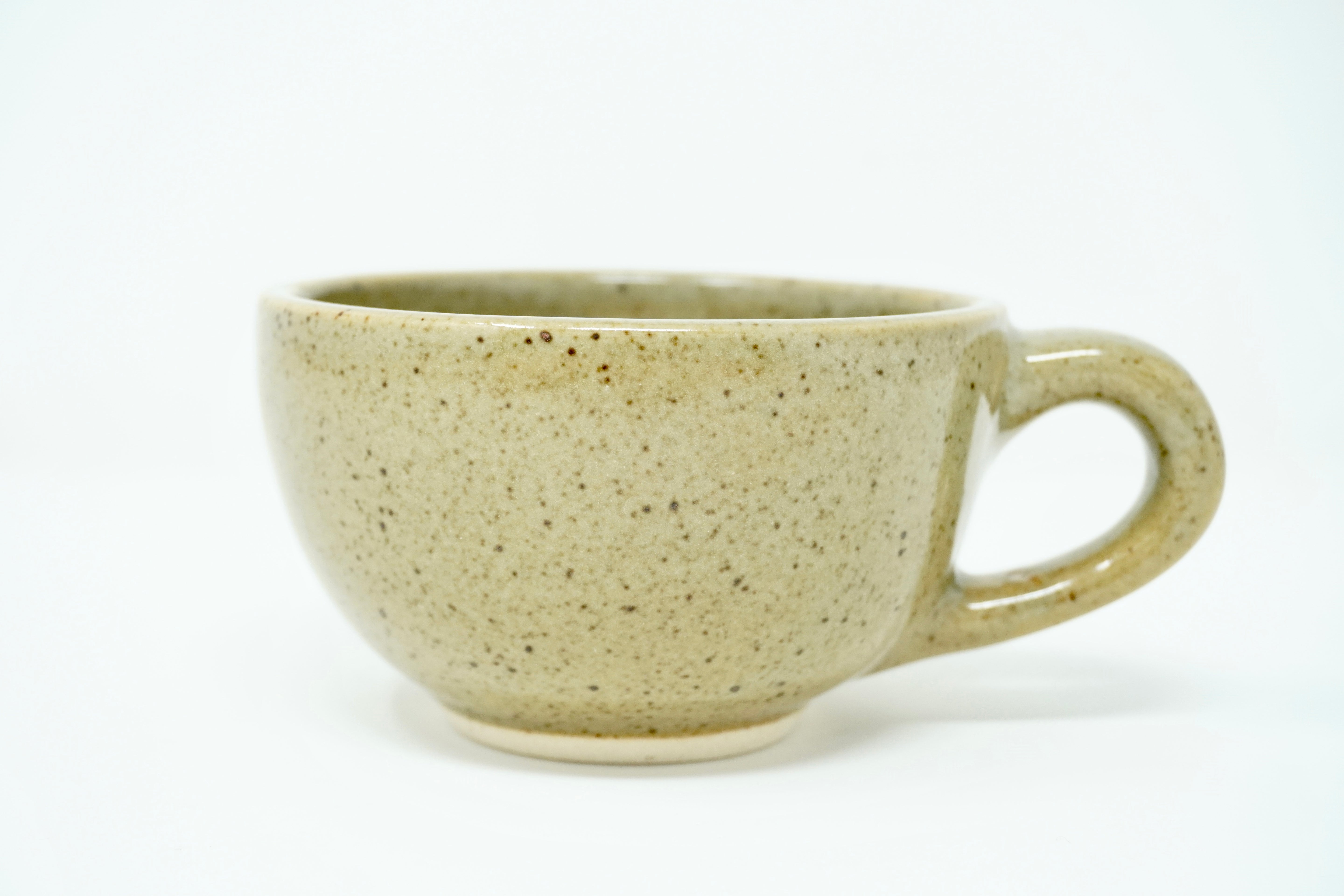Caoba liso | Taza arte & latte de 12 oz línea rústica