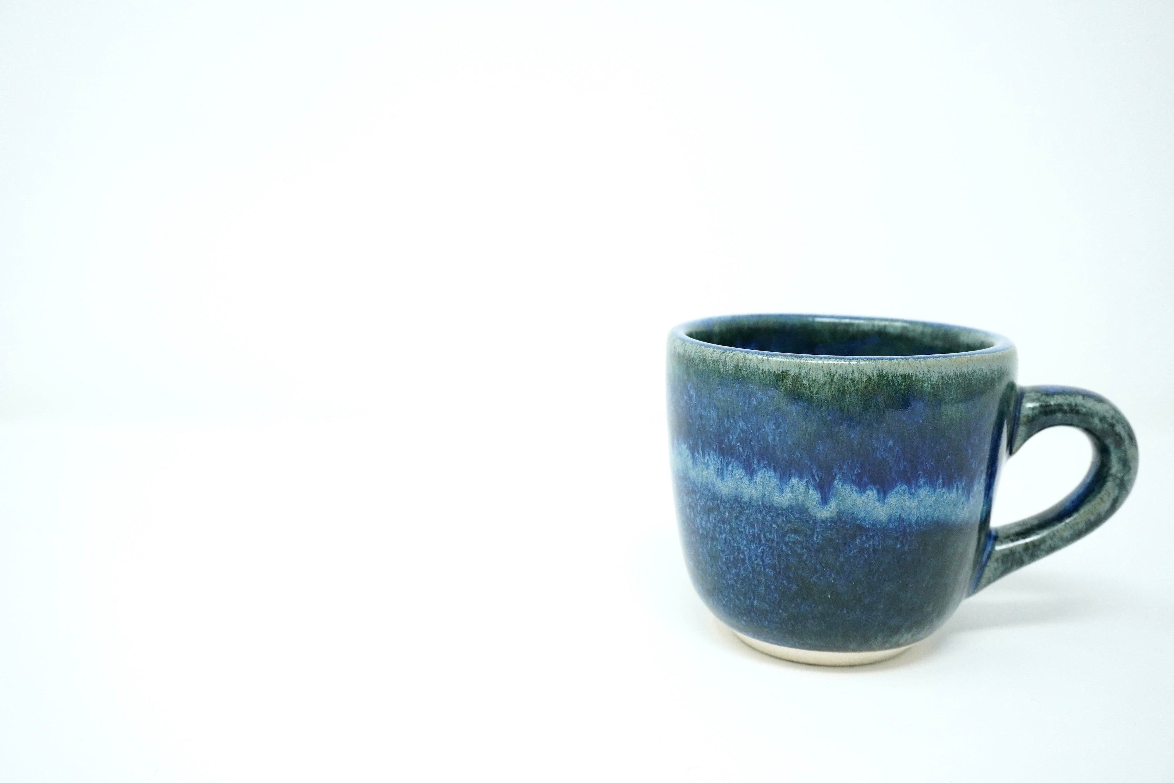 Indigo | Taza americano de 10 oz línea rústica