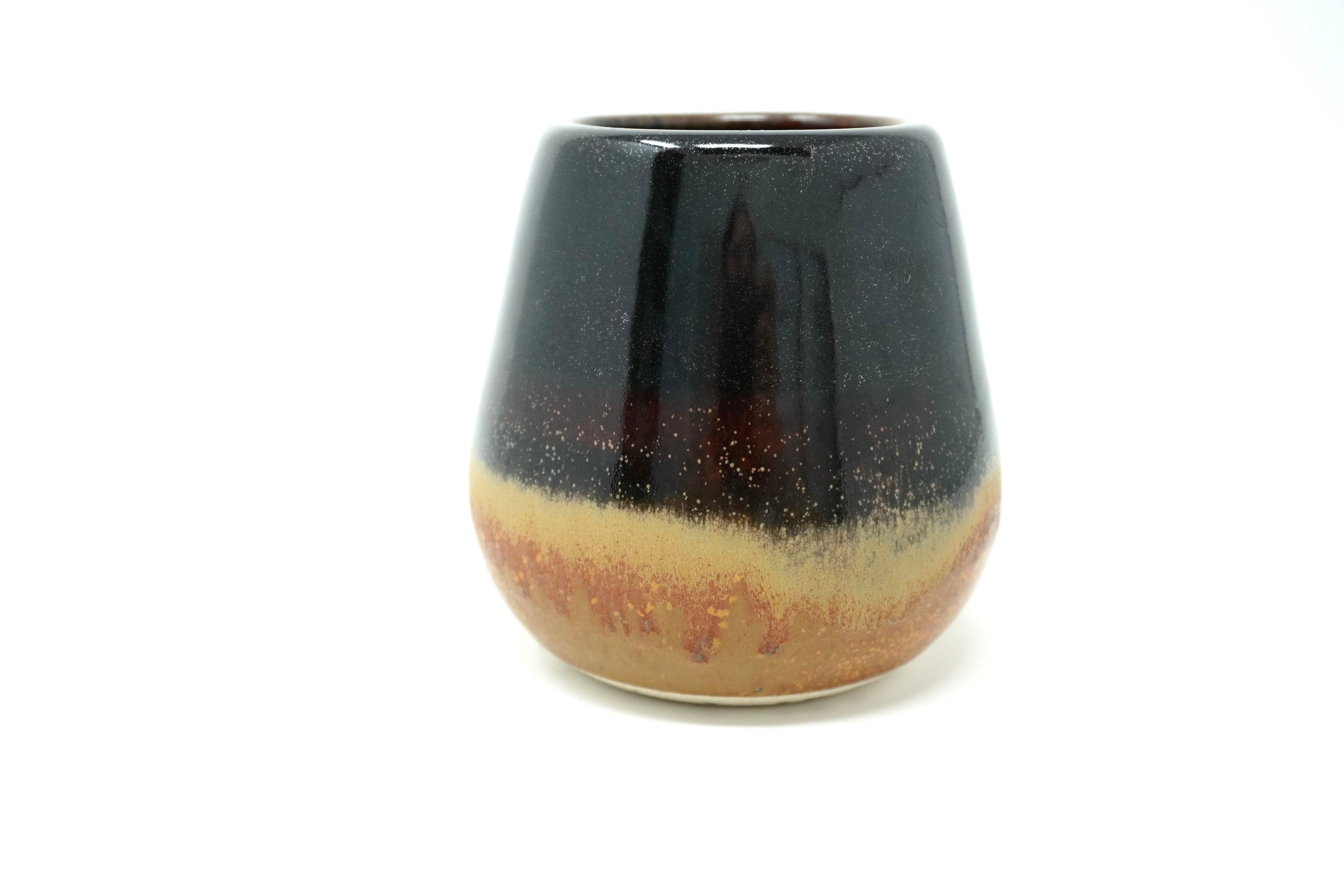 Duo roble & terracota | Vaso gota de 8.5 oz línea rústica