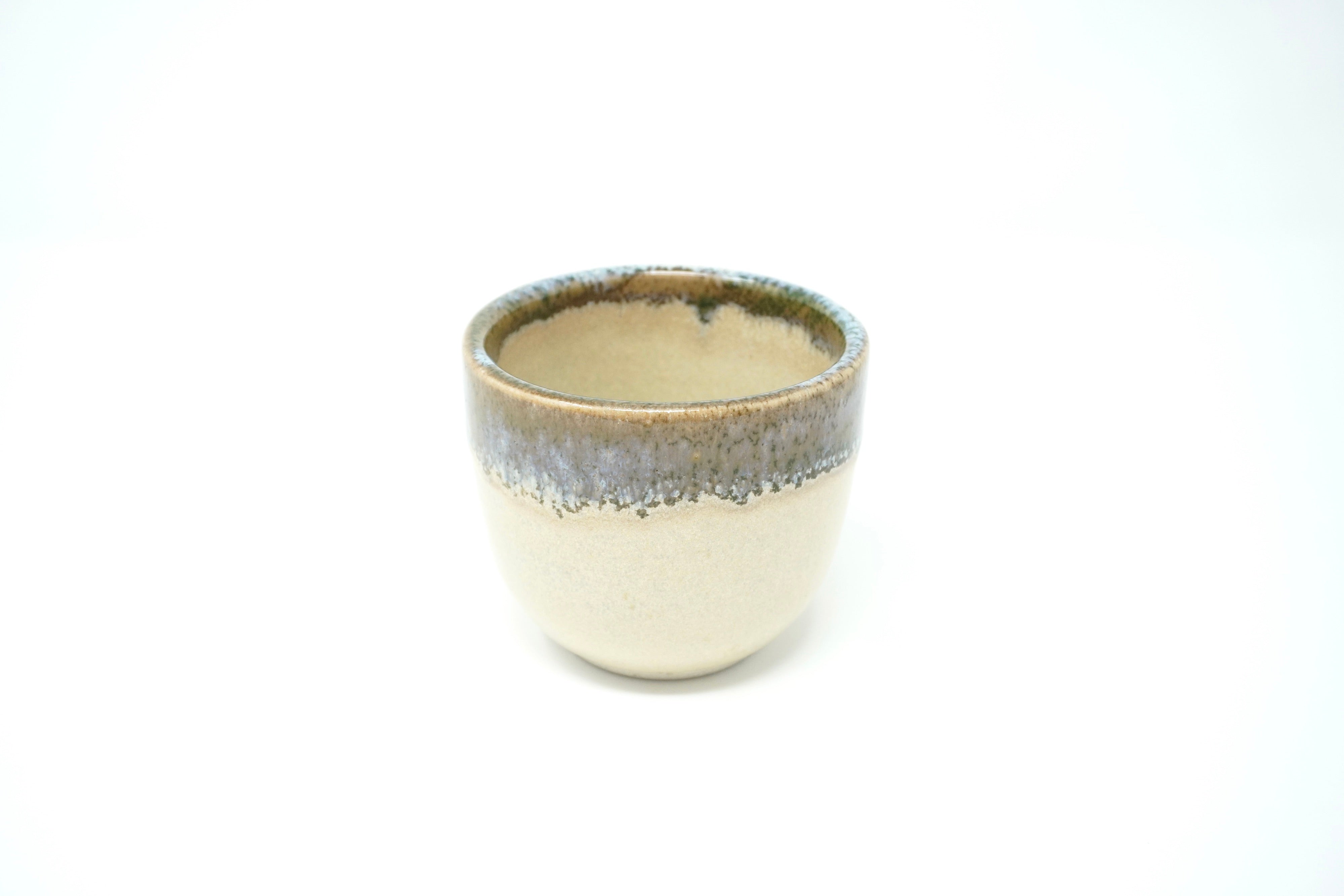 Arena blanca orilla arrecife | Taza sin asa de 10 oz línea rústica