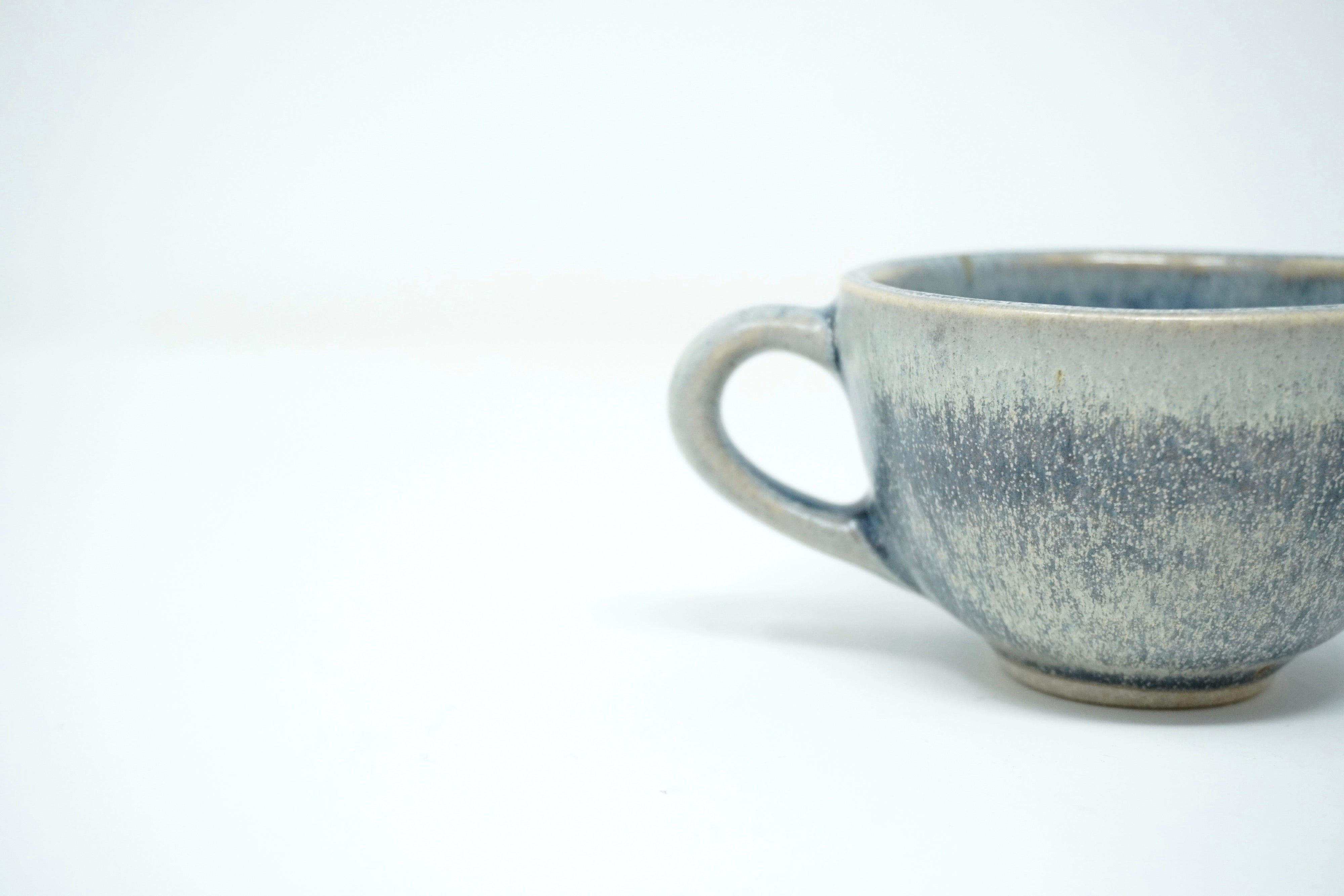 Gris mate | Taza arte espresso 4 oz línea rústica