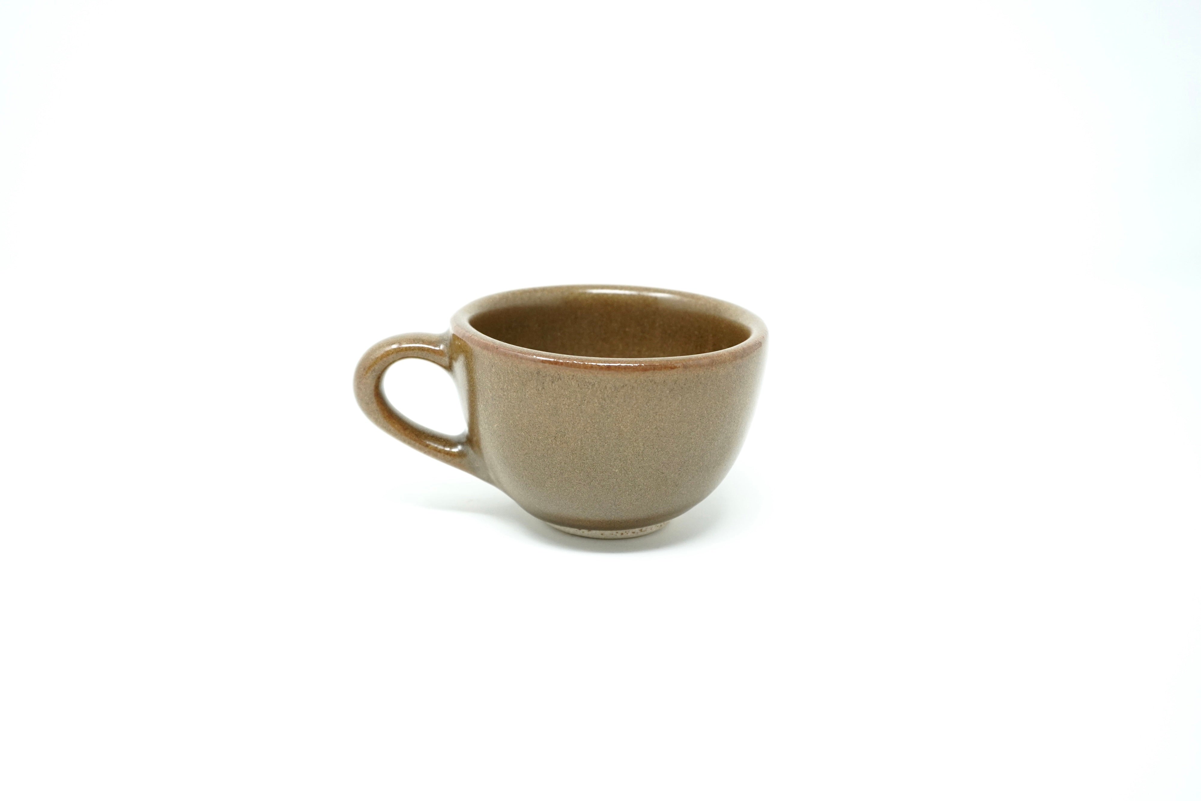 Café mate | Taza arte espresso 4 oz línea rústica