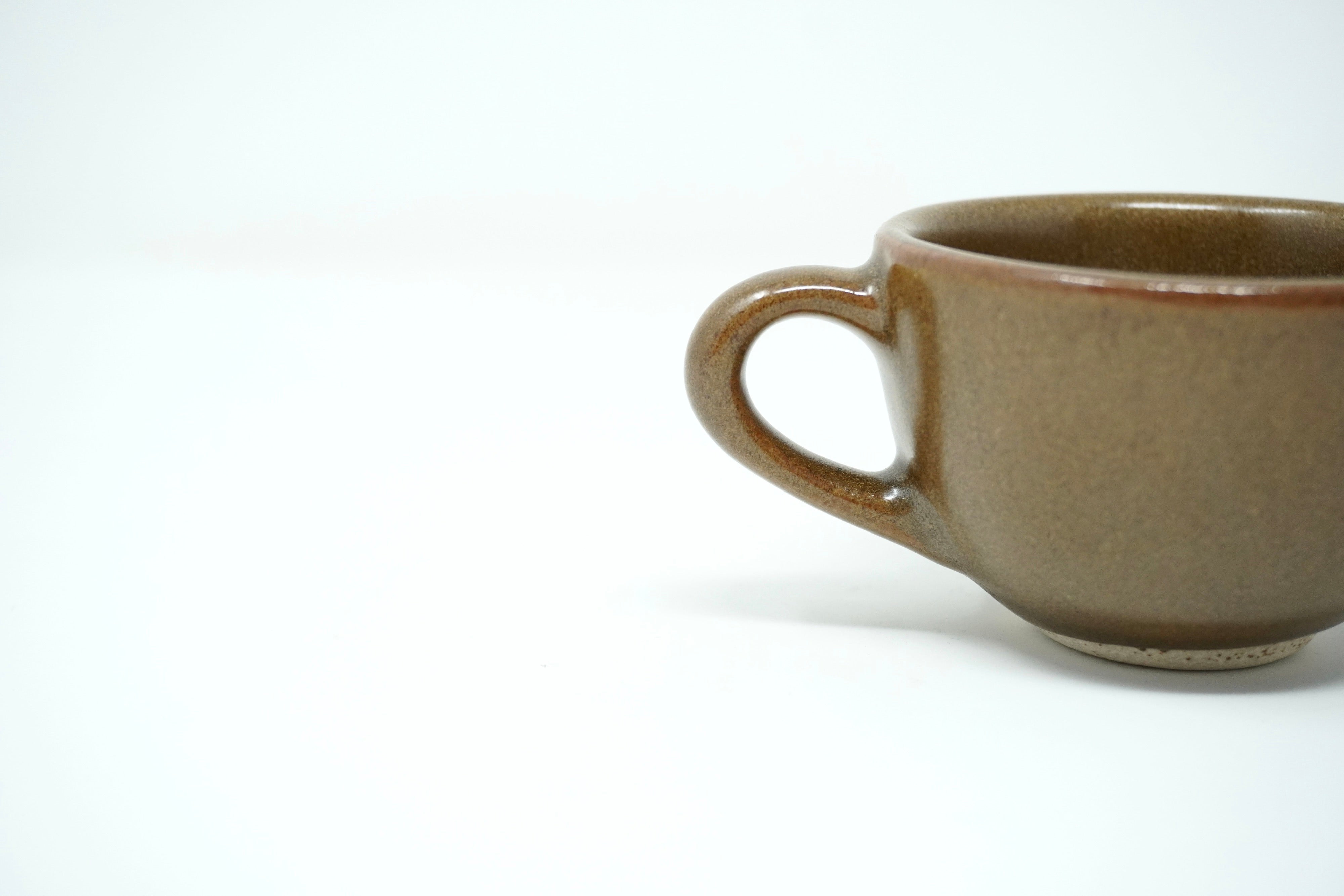 Café mate | Taza arte espresso 4 oz línea rústica