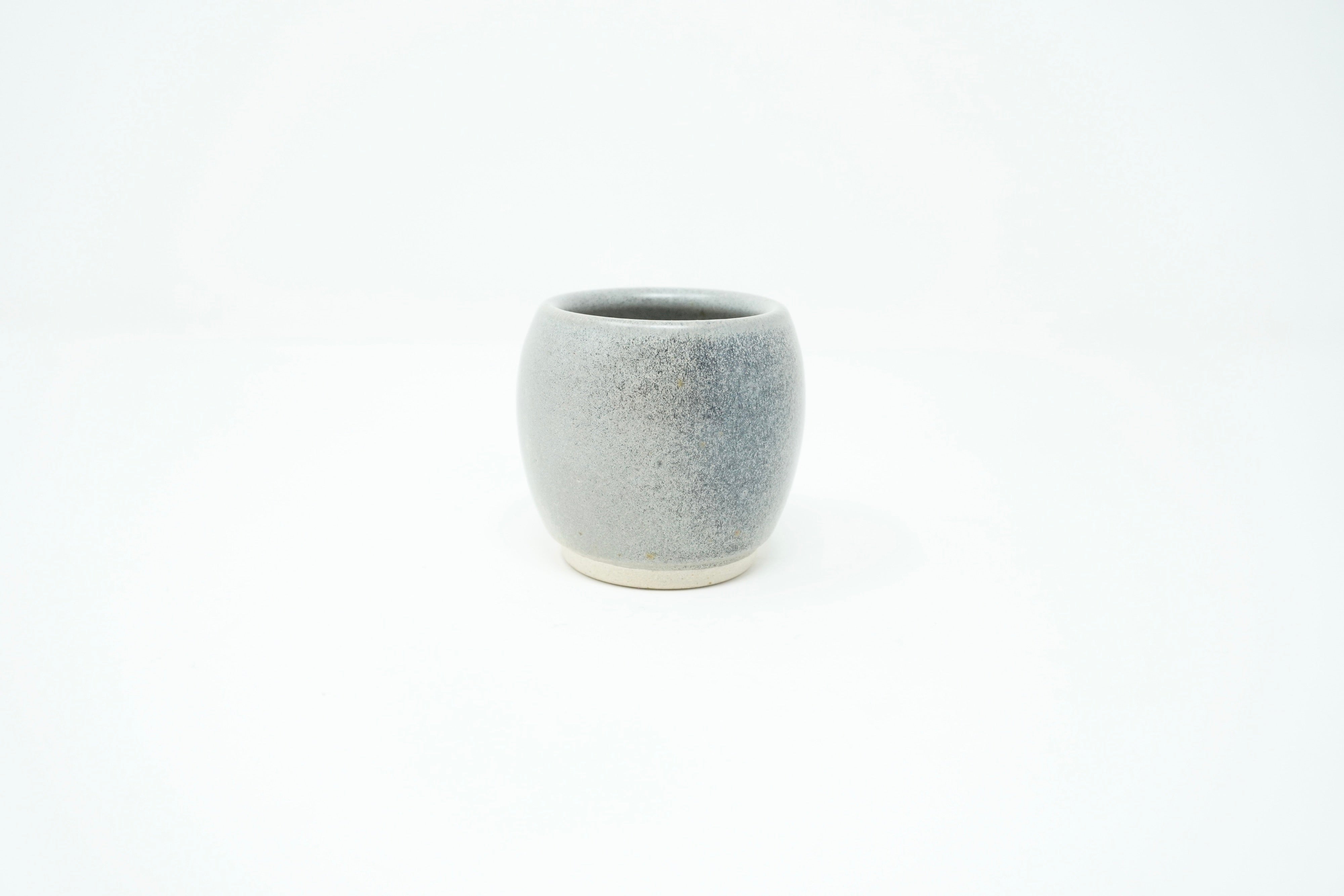 Gris mate | Mini cantarito 4 oz línea rústica