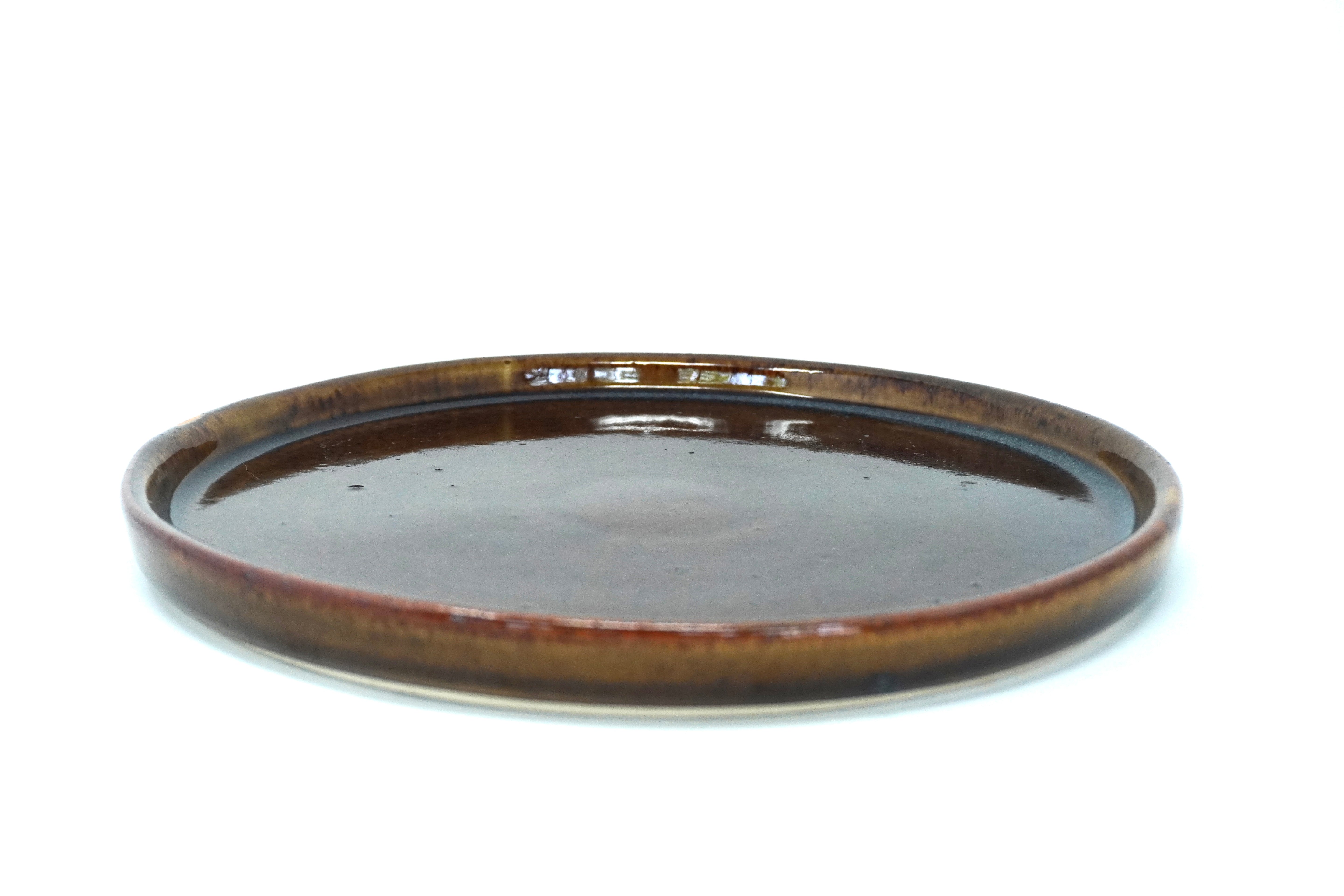 Caramelo | Plato trinche con pared Ø 26 cm línea rústica