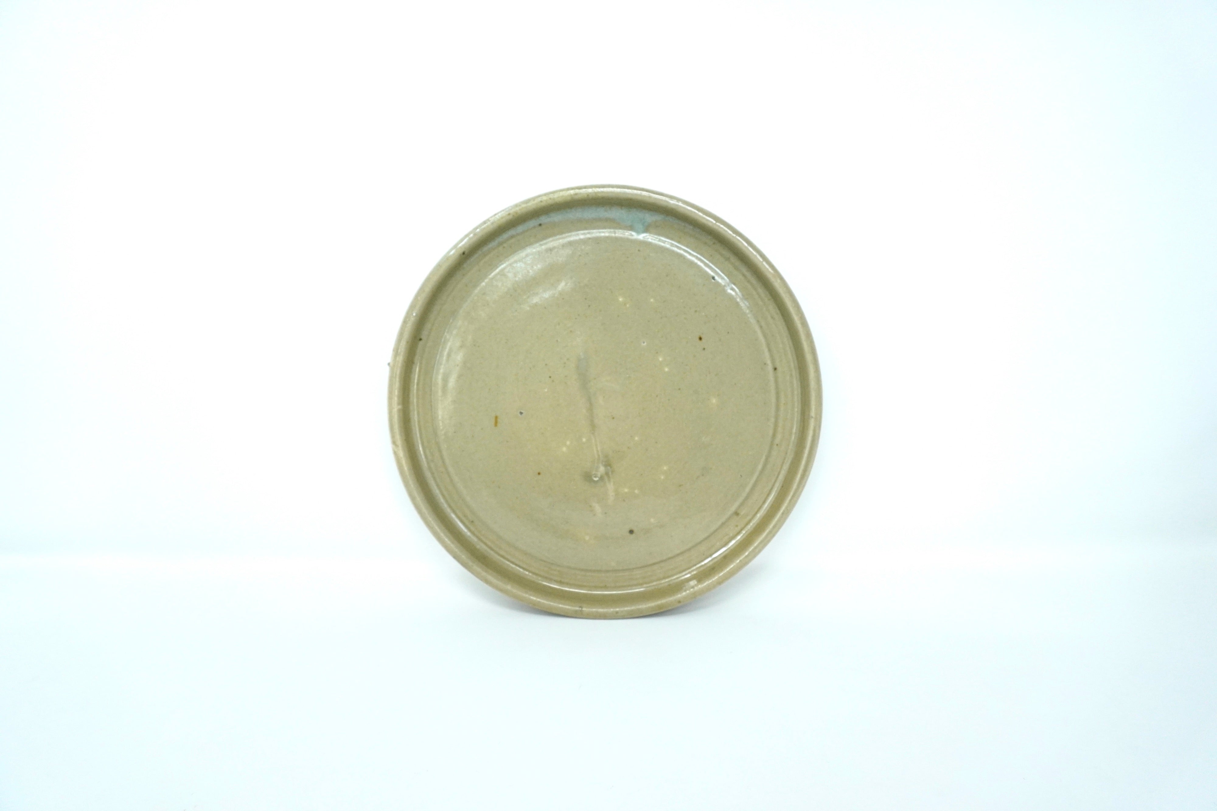 Caoba liso | Plato postre con pared Ø 21 cm línea ancestral