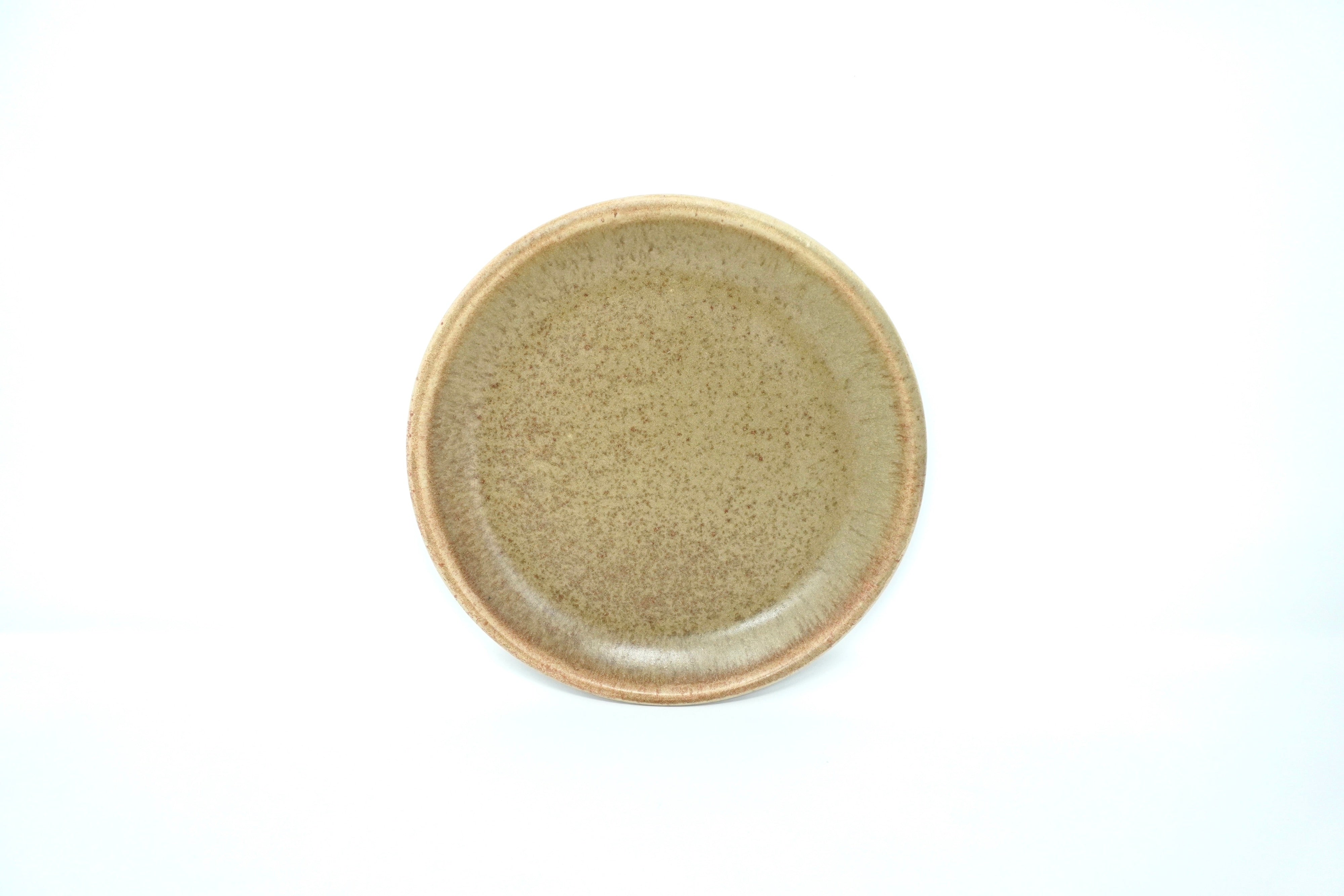 Terracota | Plato postre semi-plano Ø 21 cm línea rústica