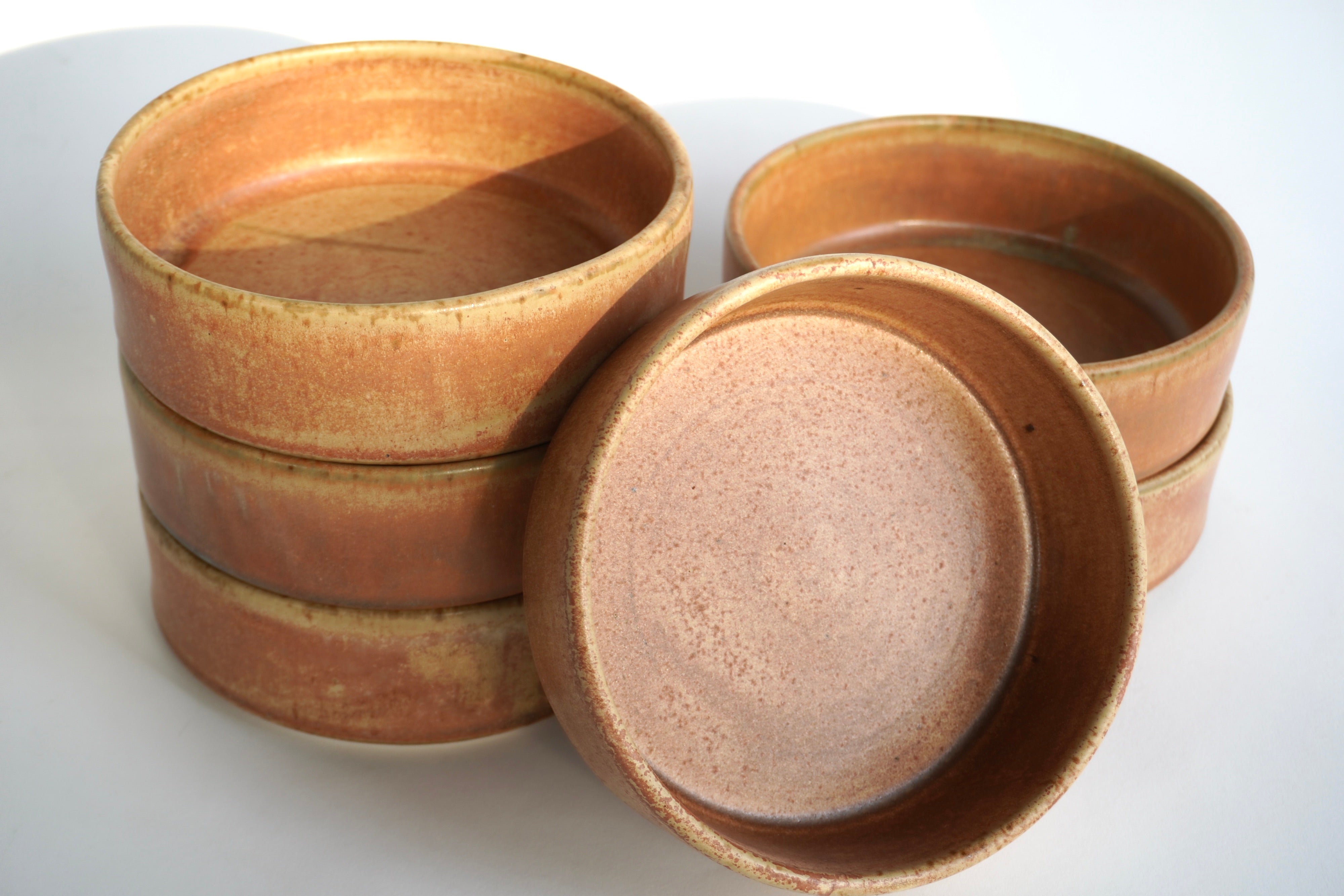 Terracota Set de 6 Bowls Con Pared