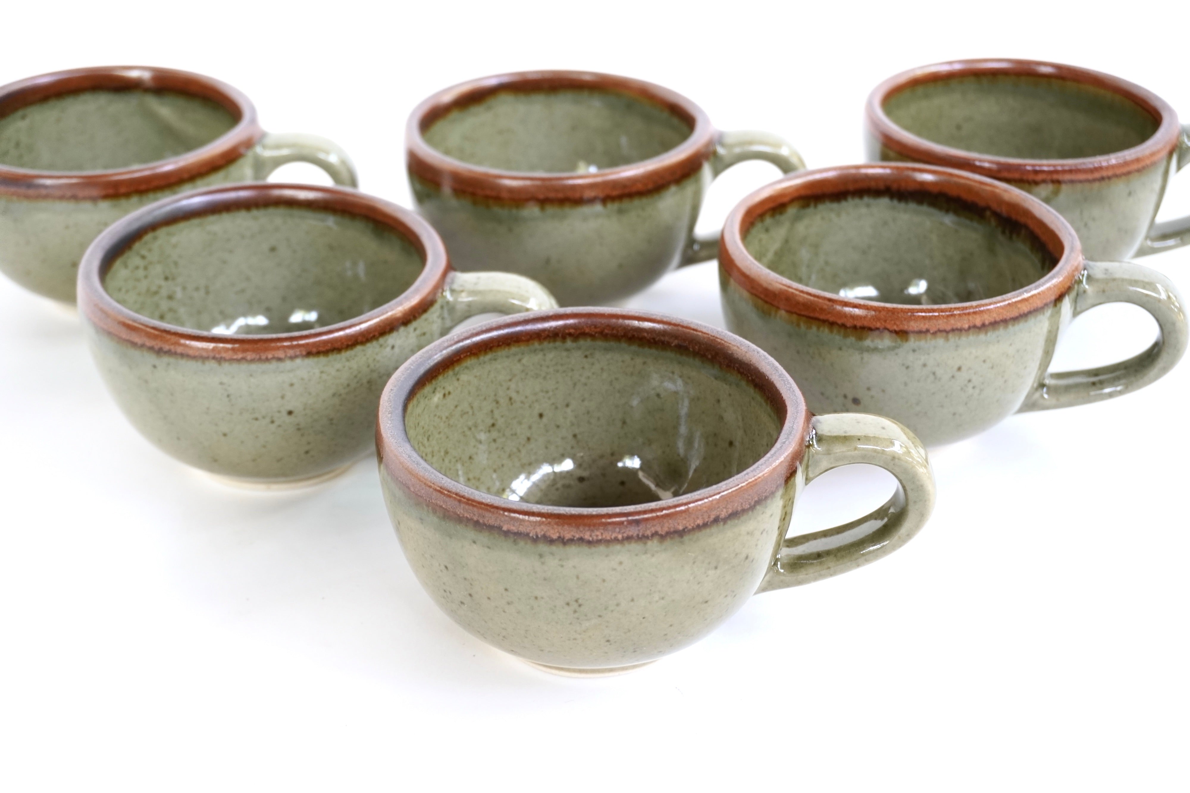 Set de 6 Tazas Arte&Latte Caoba 12 Oz