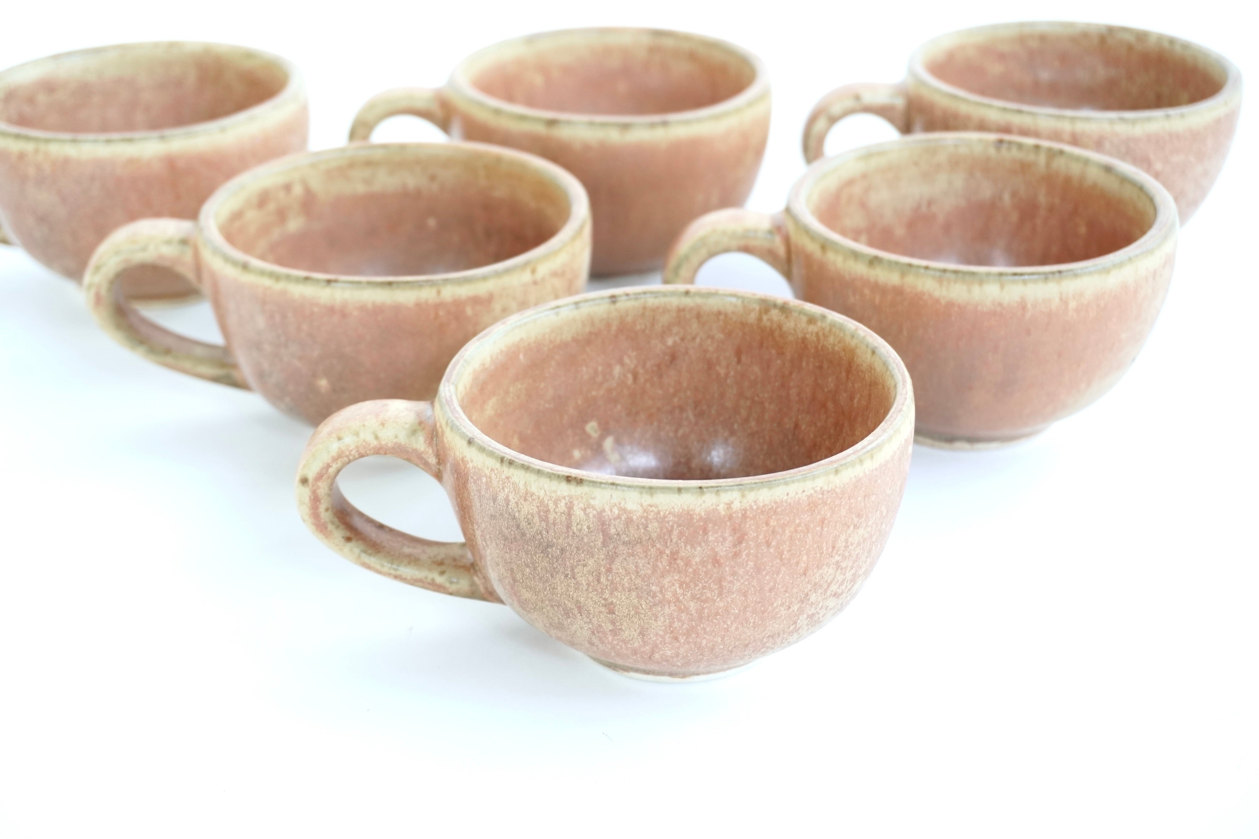 Set de 6 Tazas Arte&Latte Terracota 12 Oz