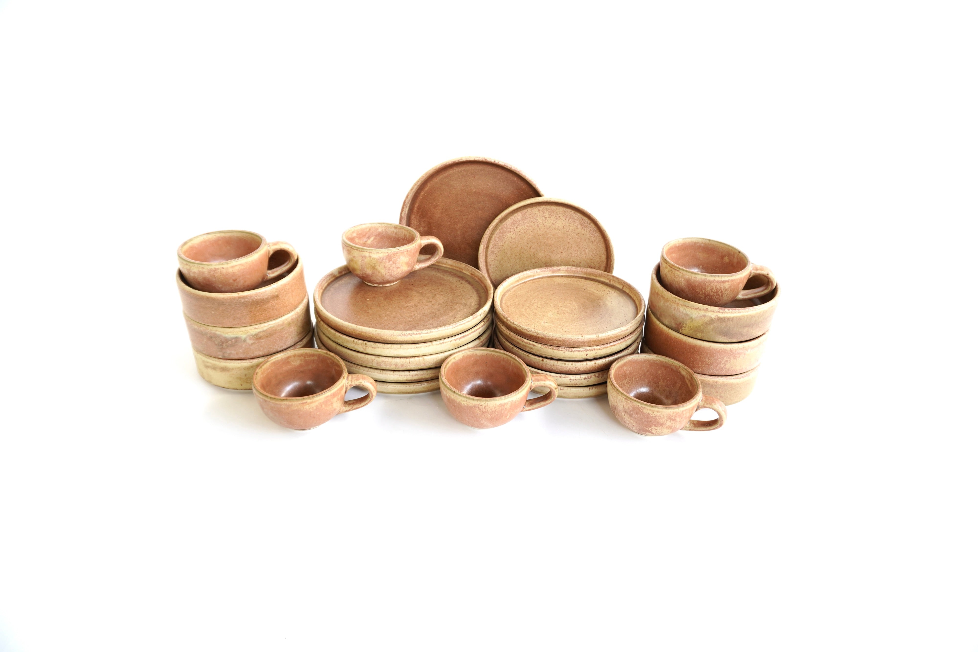 Terracota | Set de vajilla línea rústica para 6 personas