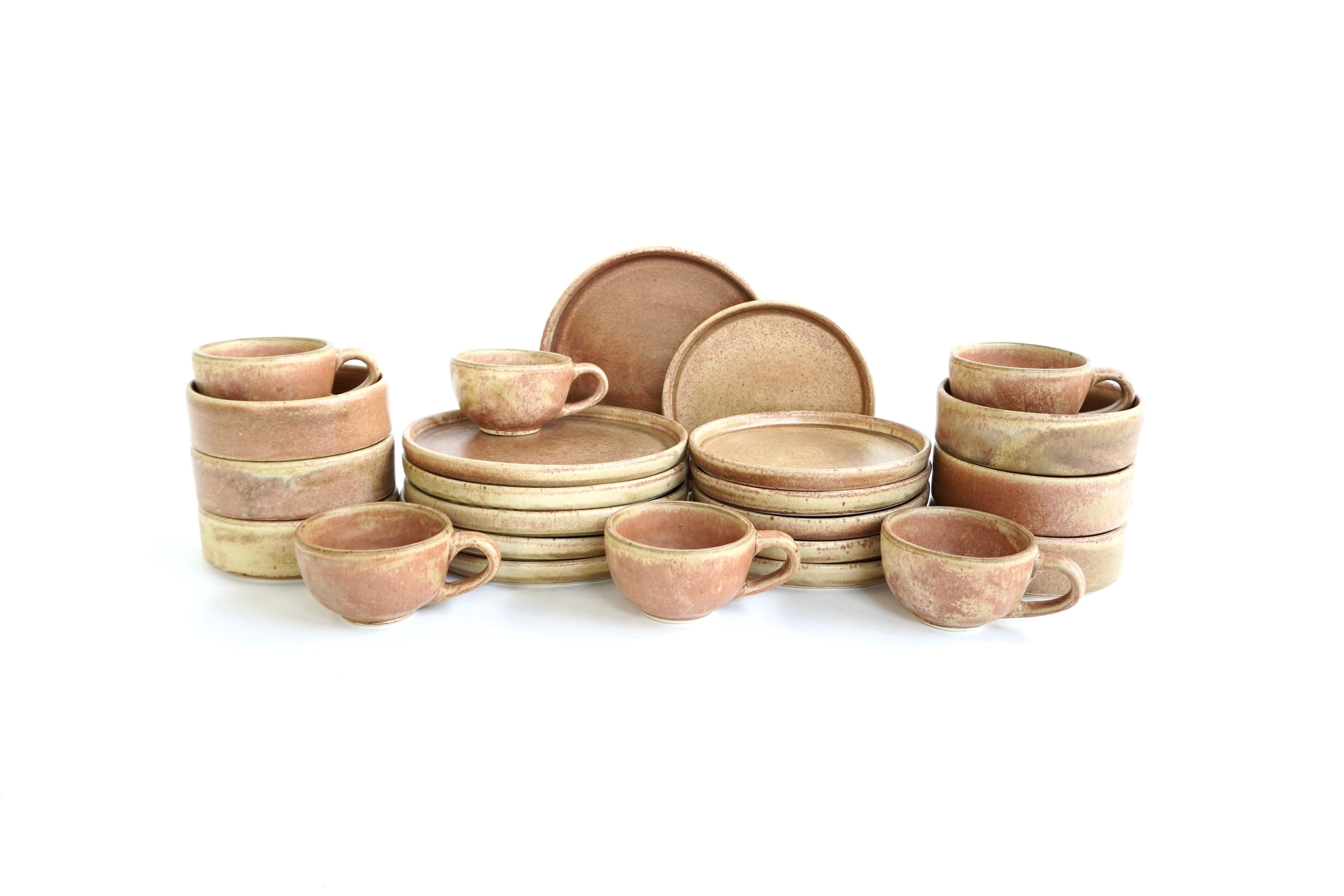 Terracota | Set de vajilla línea rústica para 6 personas