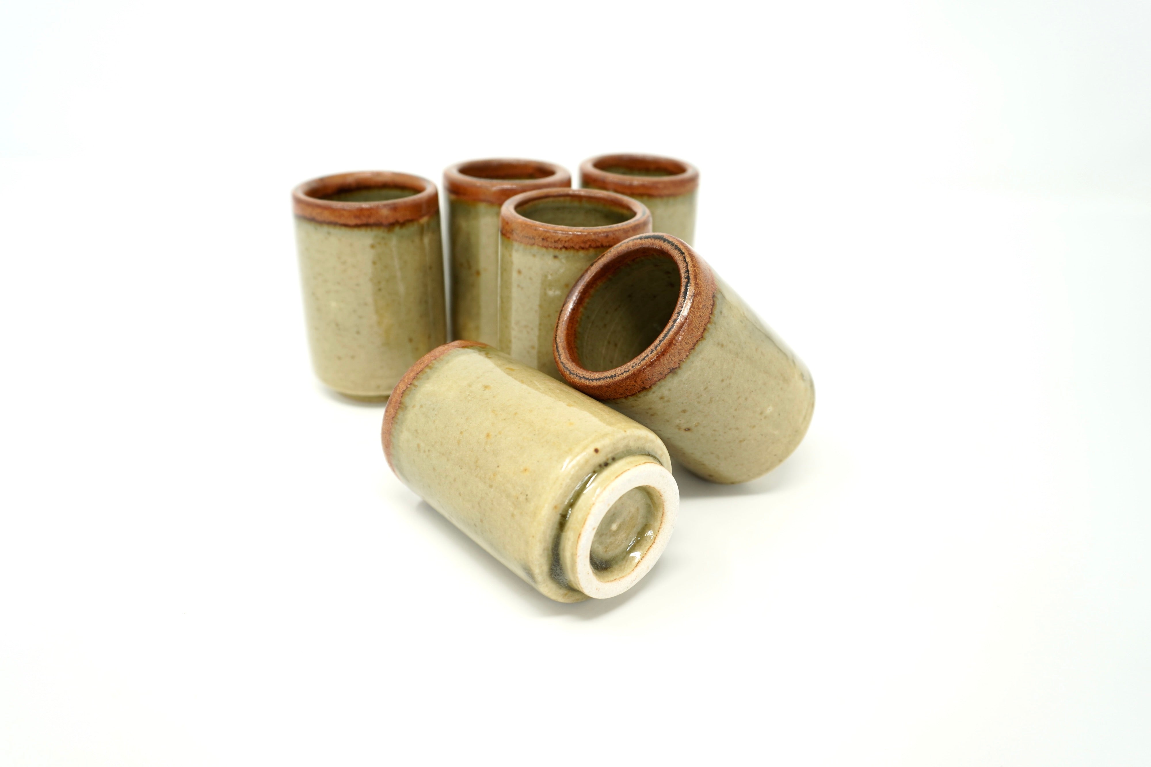 Set de 6 Tequileros de 2.5 oz Caoba
