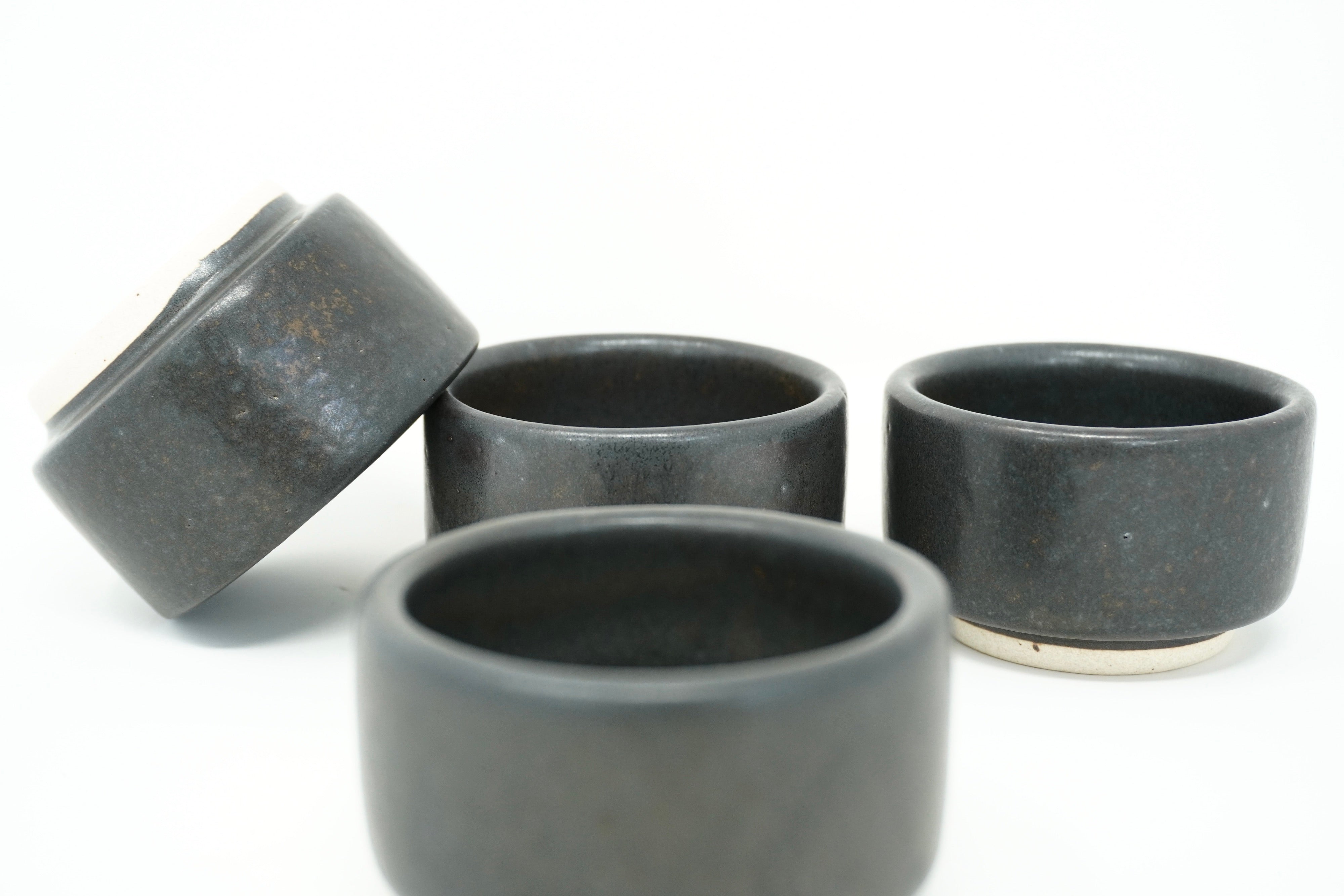 Set de 4 Ramekins de 2 OZ Piedra Negra
