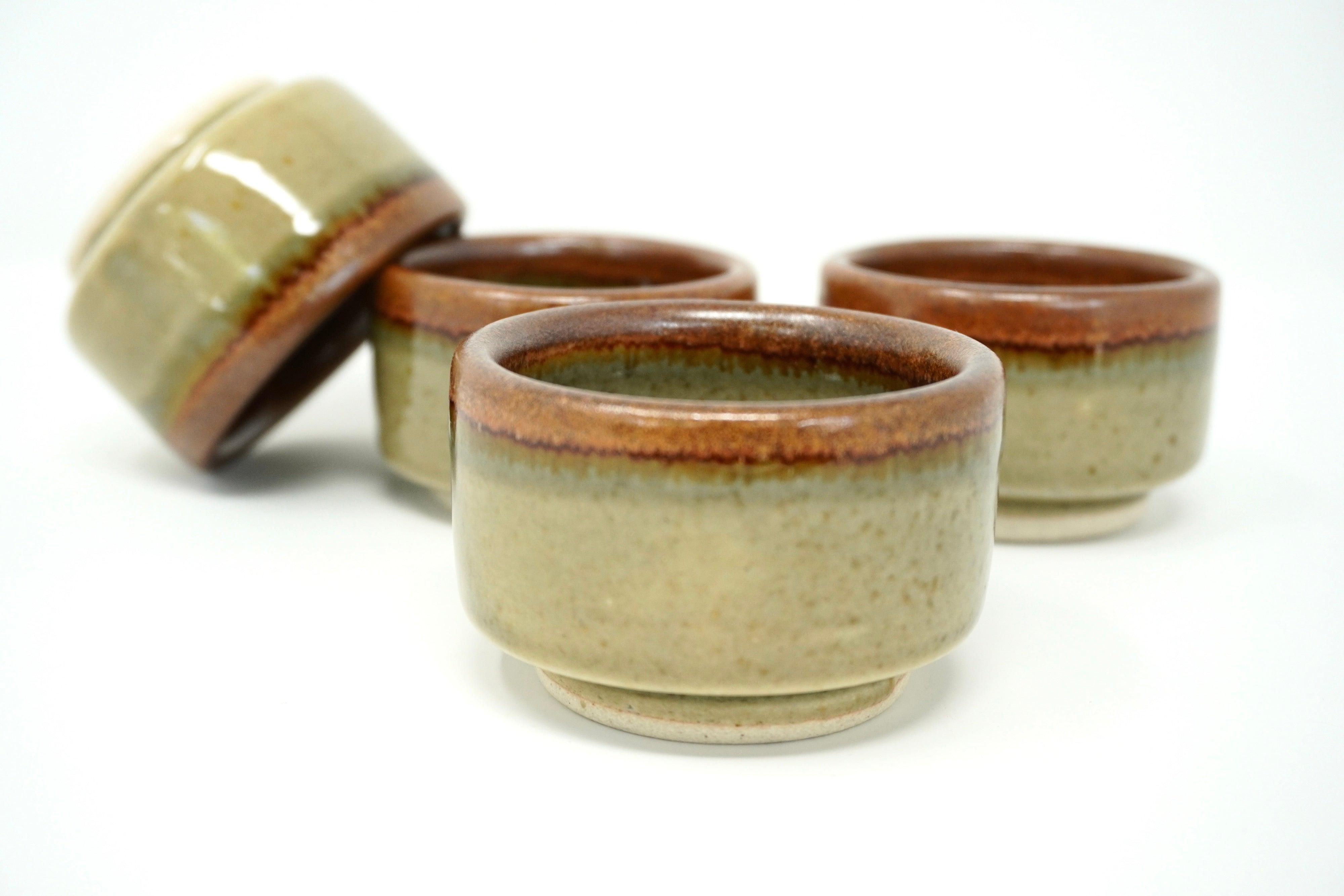 Set de 4 Ramekins de 2 OZ Caoba