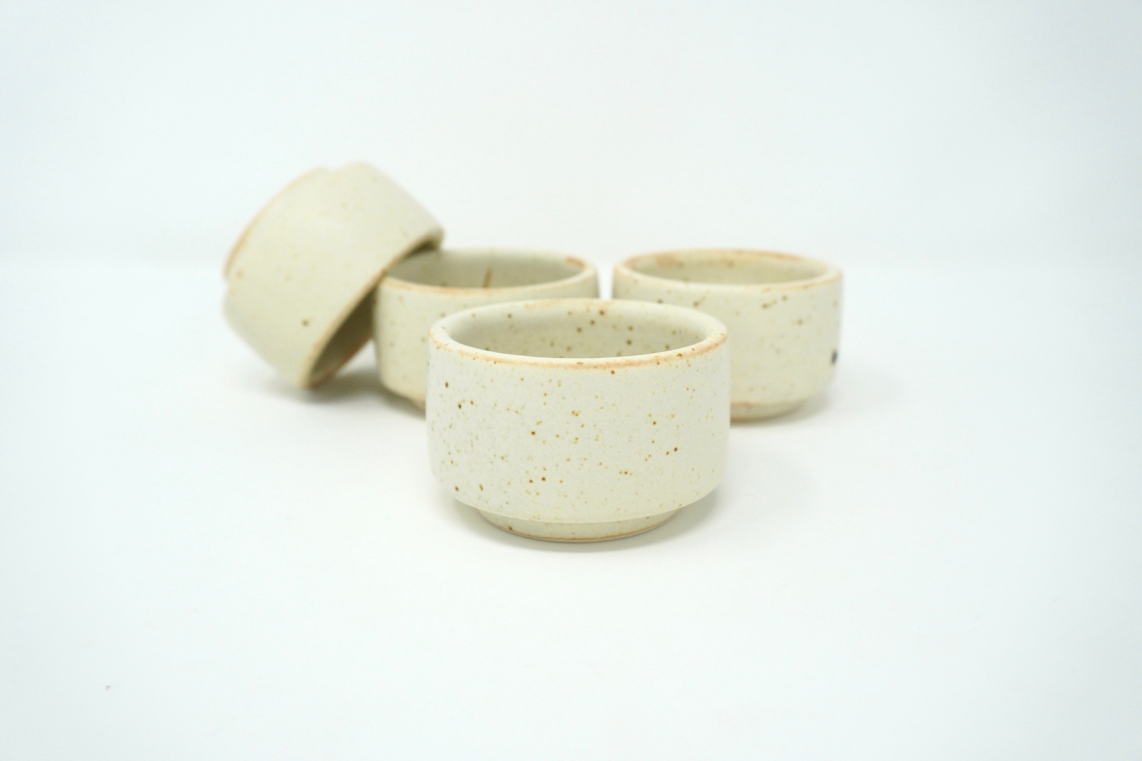 Set de 4 Ramekins de 2 OZ Arena Blanca