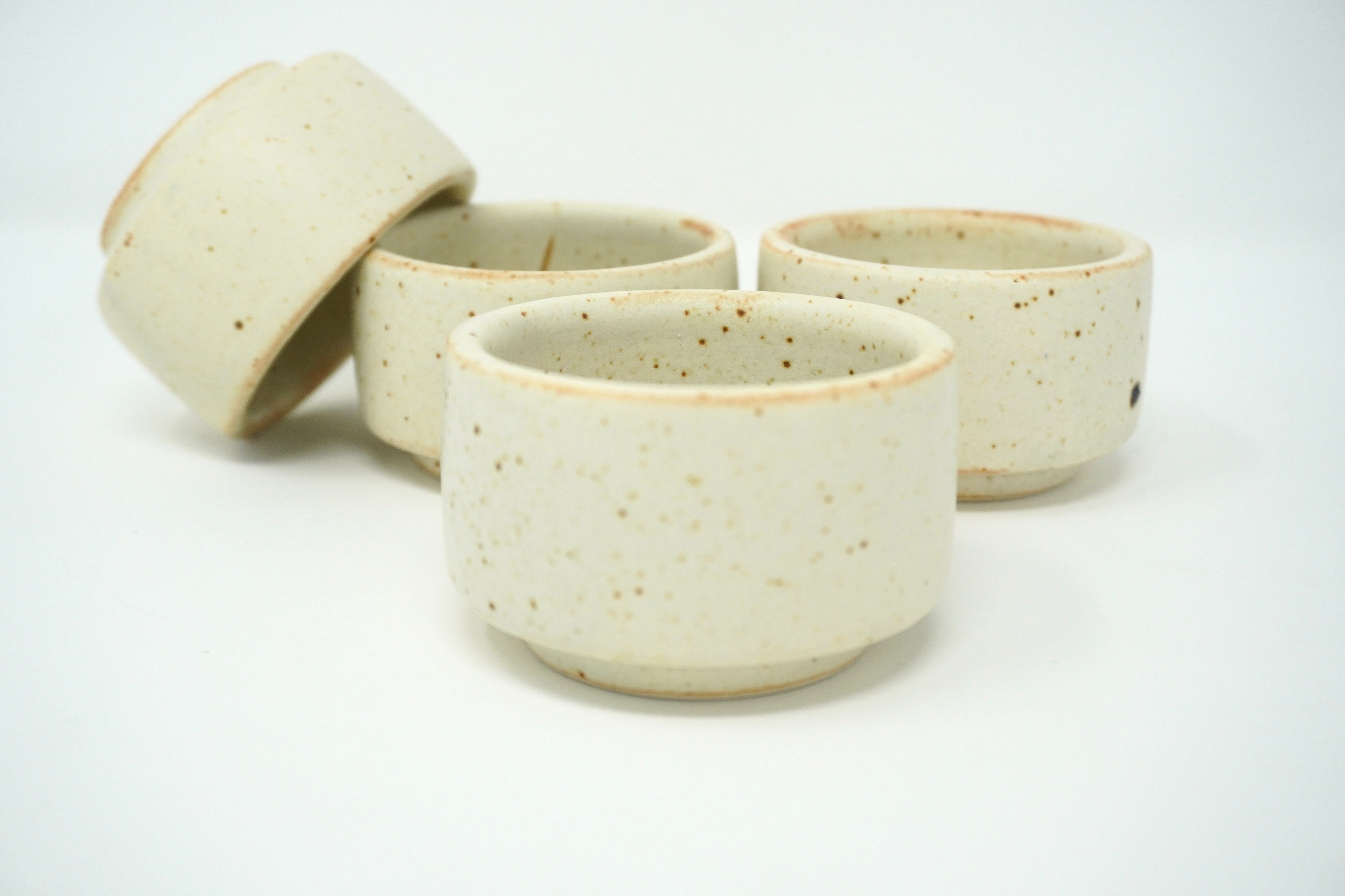 Set de 4 Ramekins de 2 OZ Arena Blanca