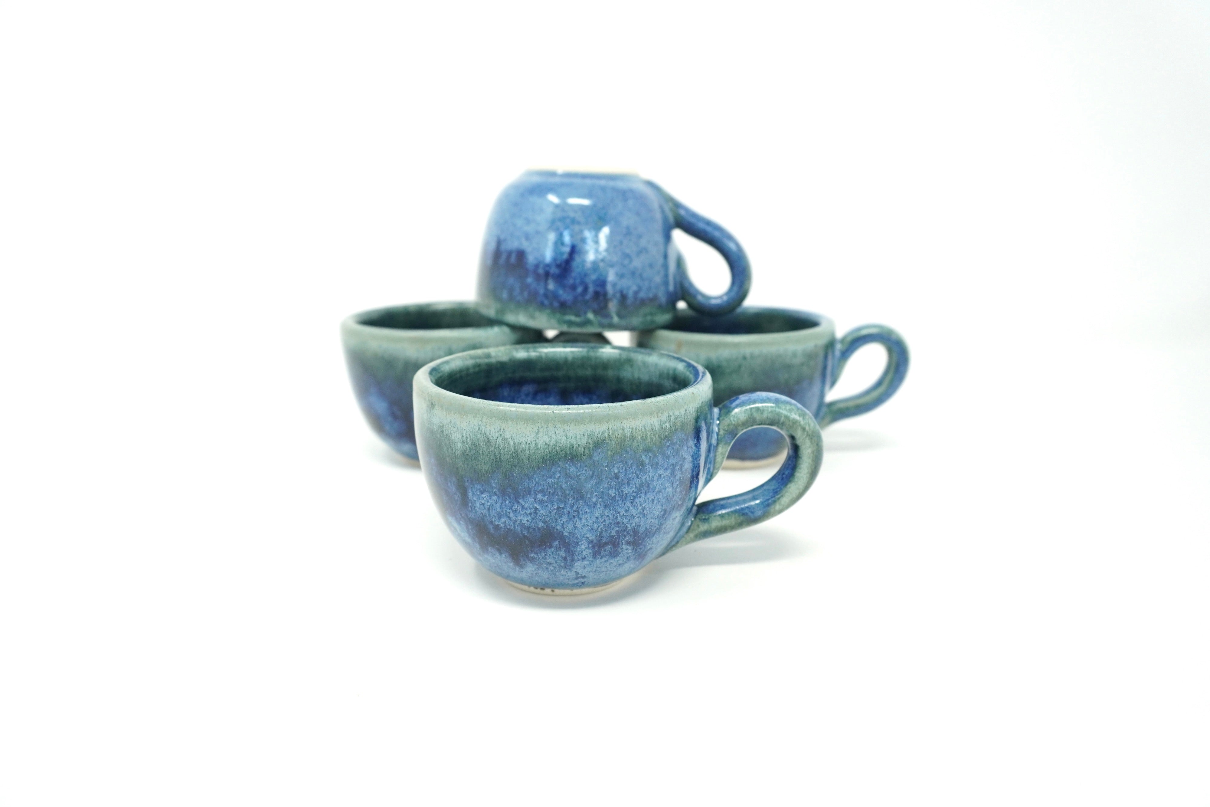 Set de 4 Tazas Espresso de 4 OZ Indigo