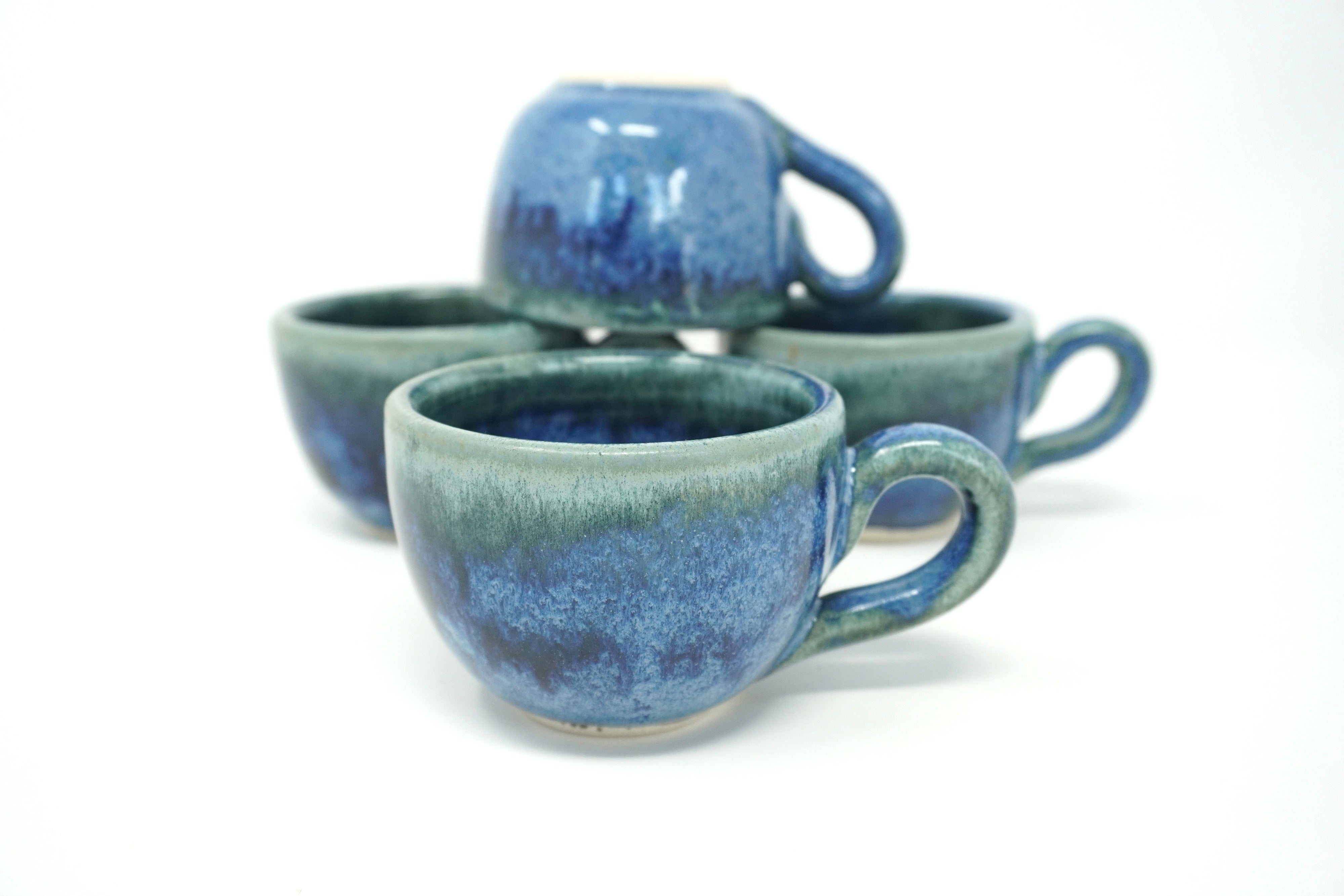 Set de 4 Tazas Espresso de 4 OZ Indigo