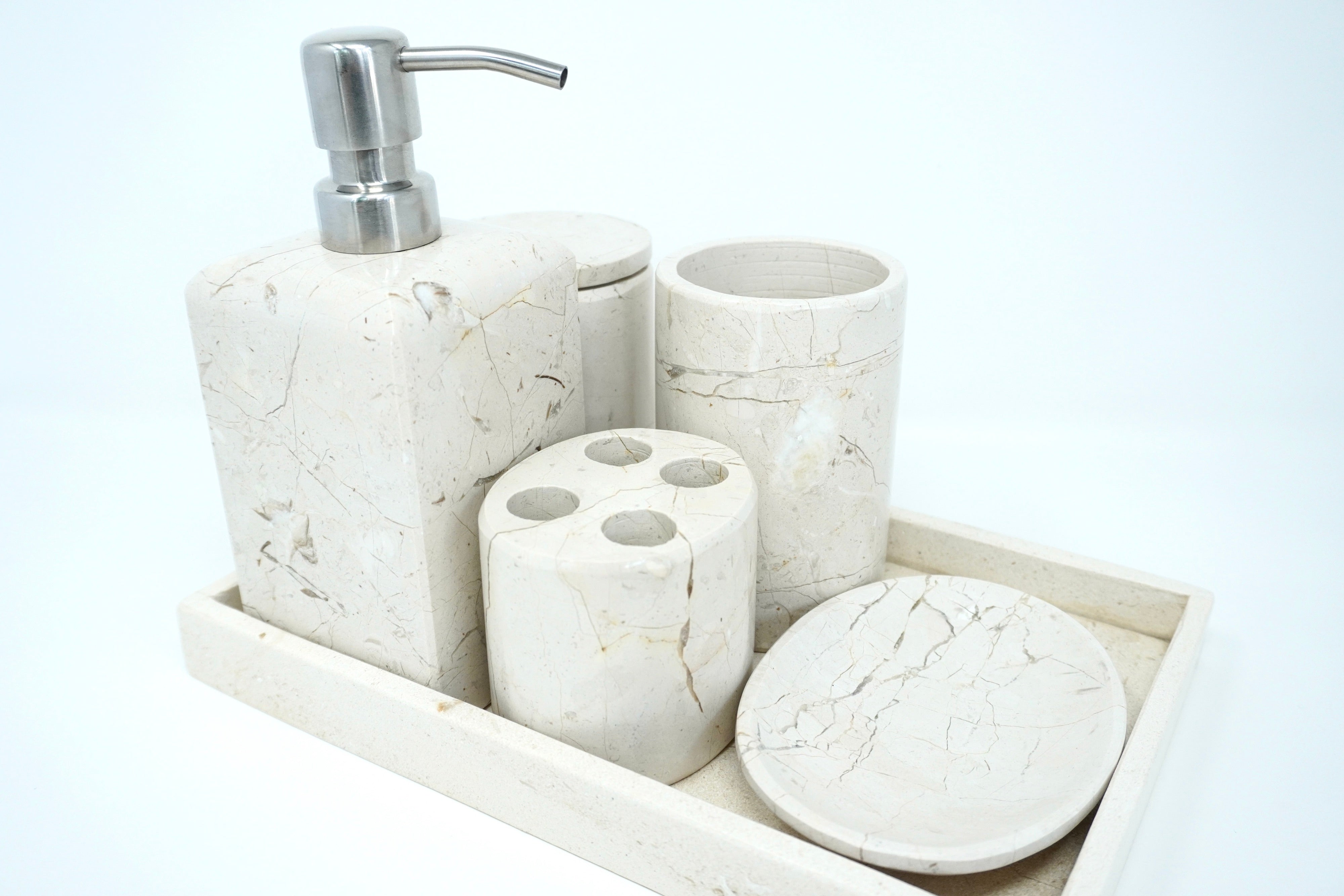 Set de Baño Travertino