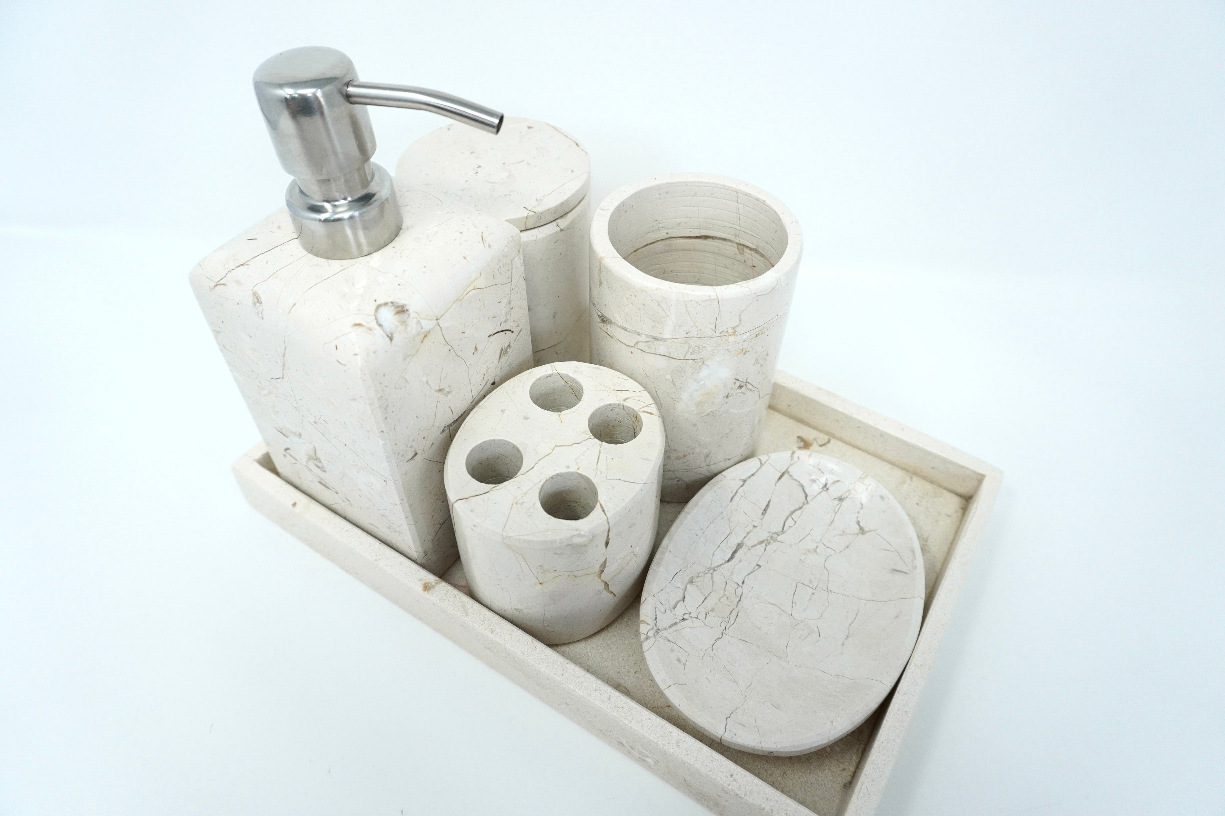 Set de Baño Travertino