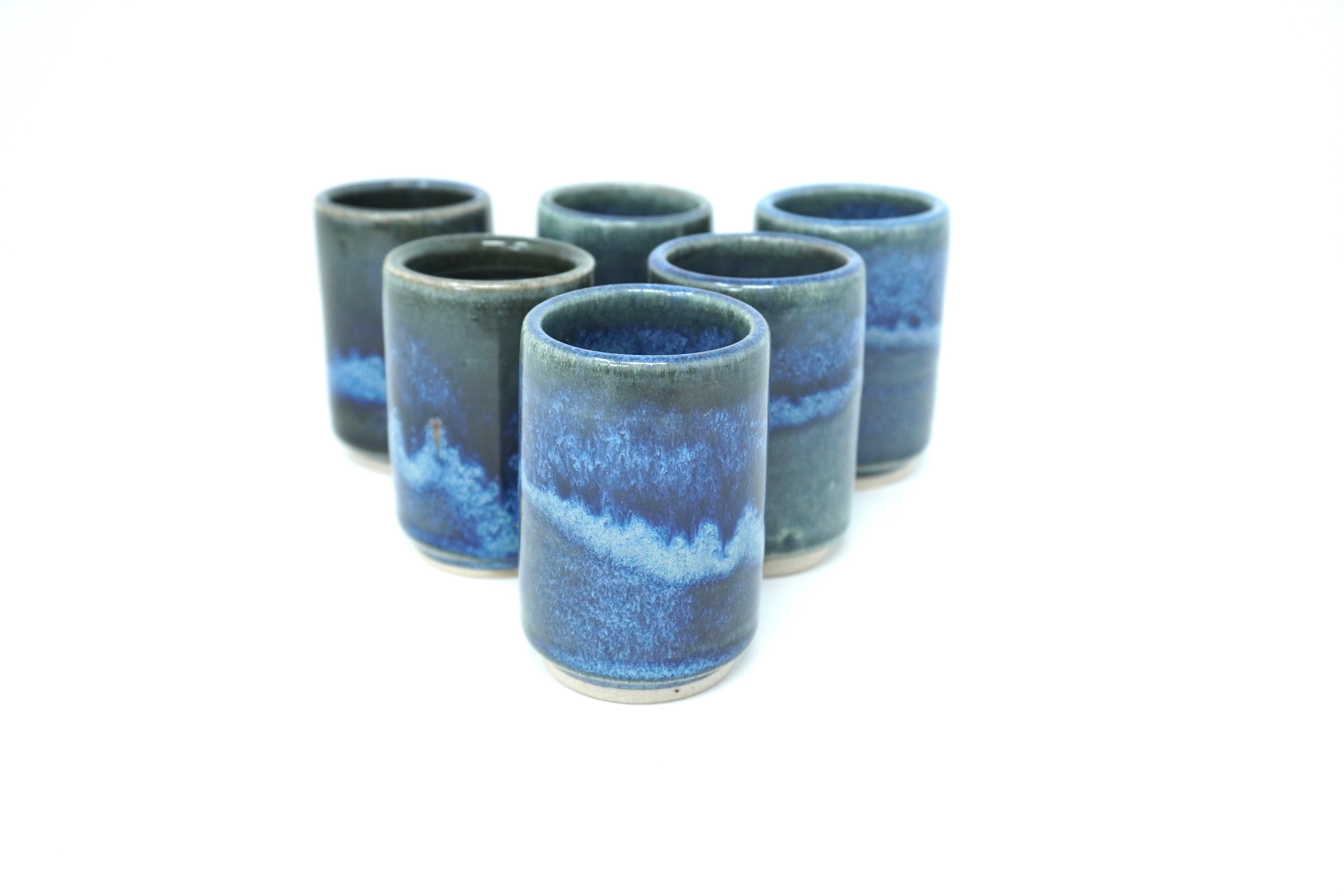 Indigo | Set de 6 tequileros de 2.5 oz