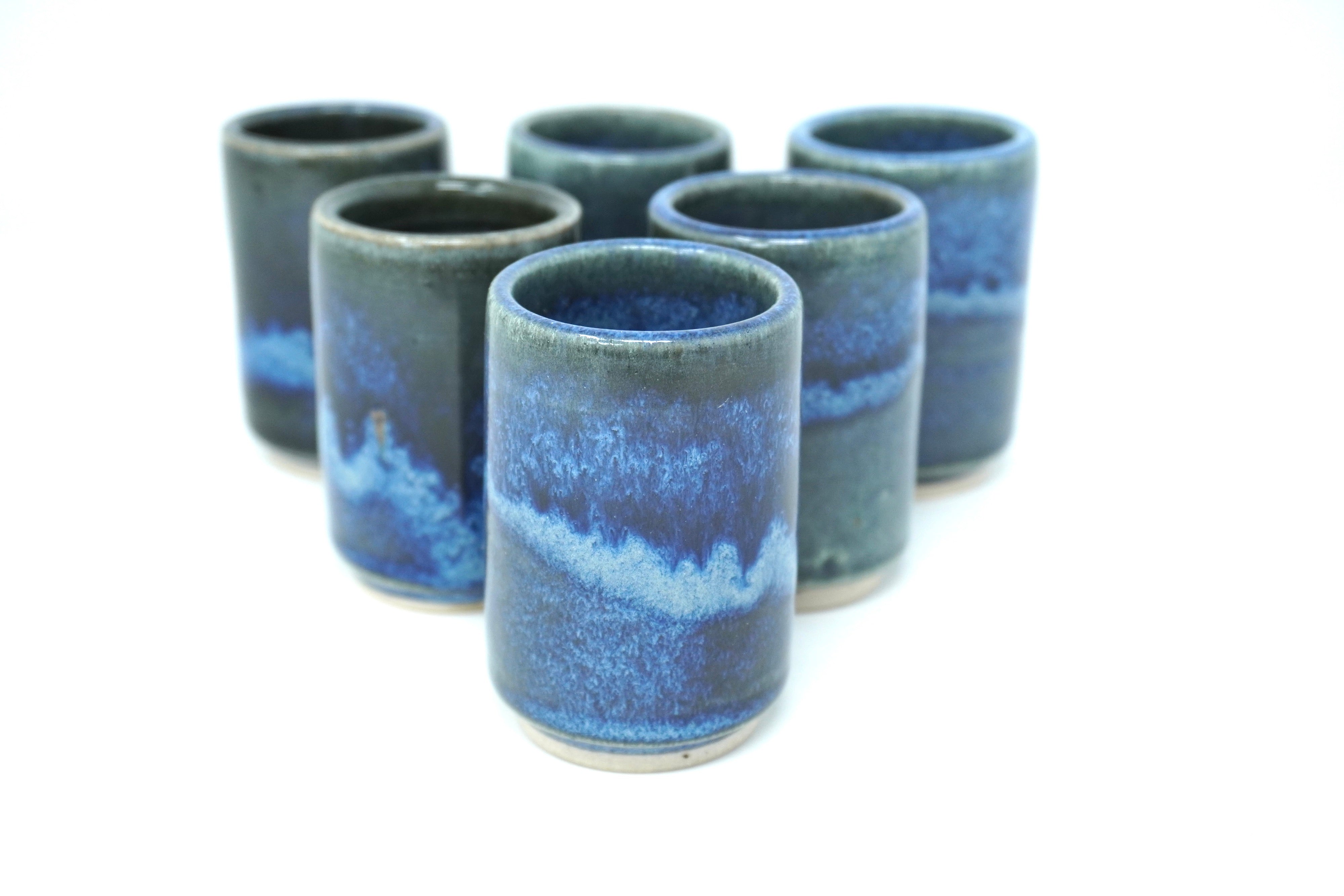 Indigo | Set de 6 tequileros de 2.5 oz