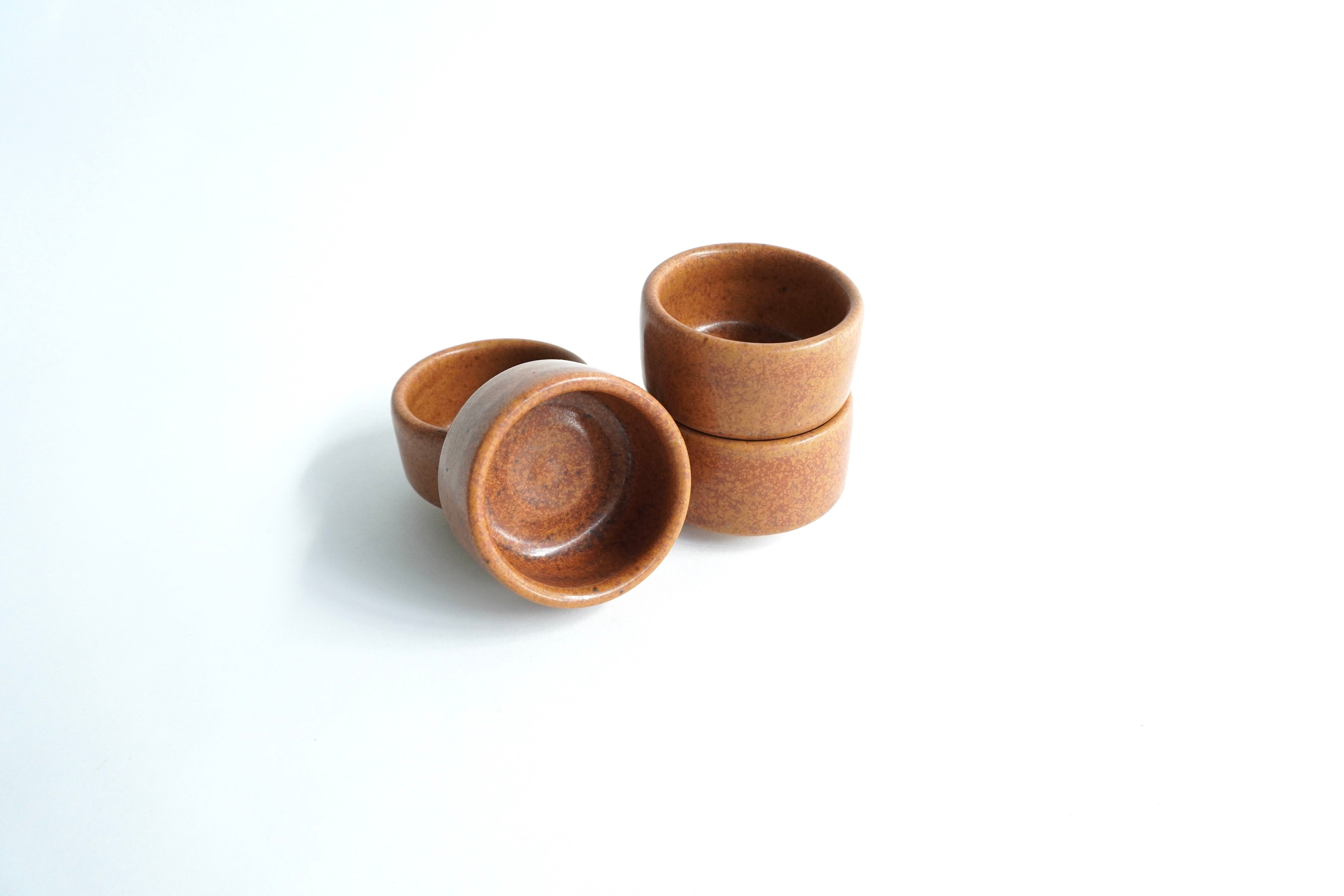 Ladrillo | Set de 4 ramekins de 2 oz línea rústica