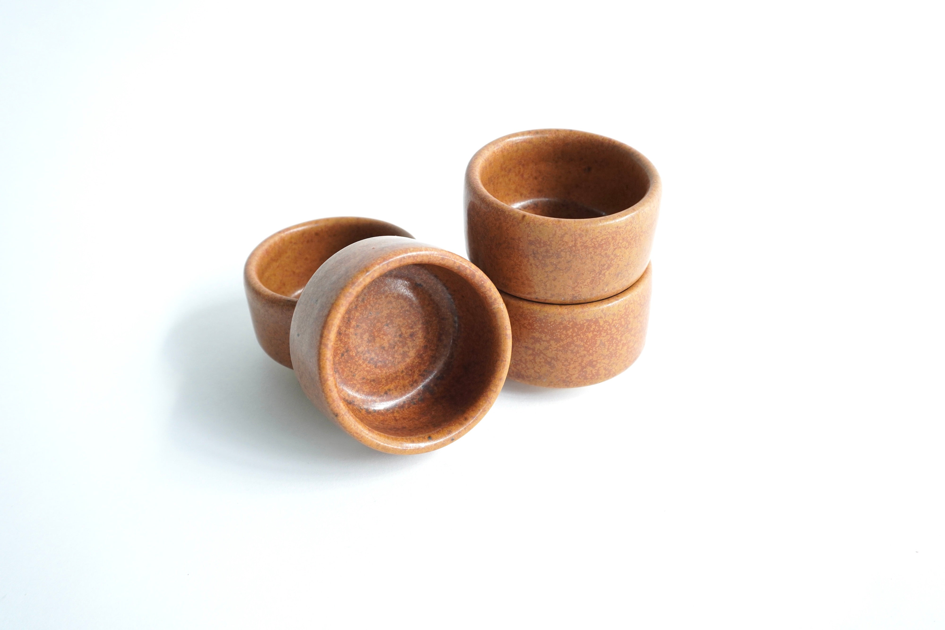 Ladrillo | Set de 4 ramekins de 2 oz línea rústica