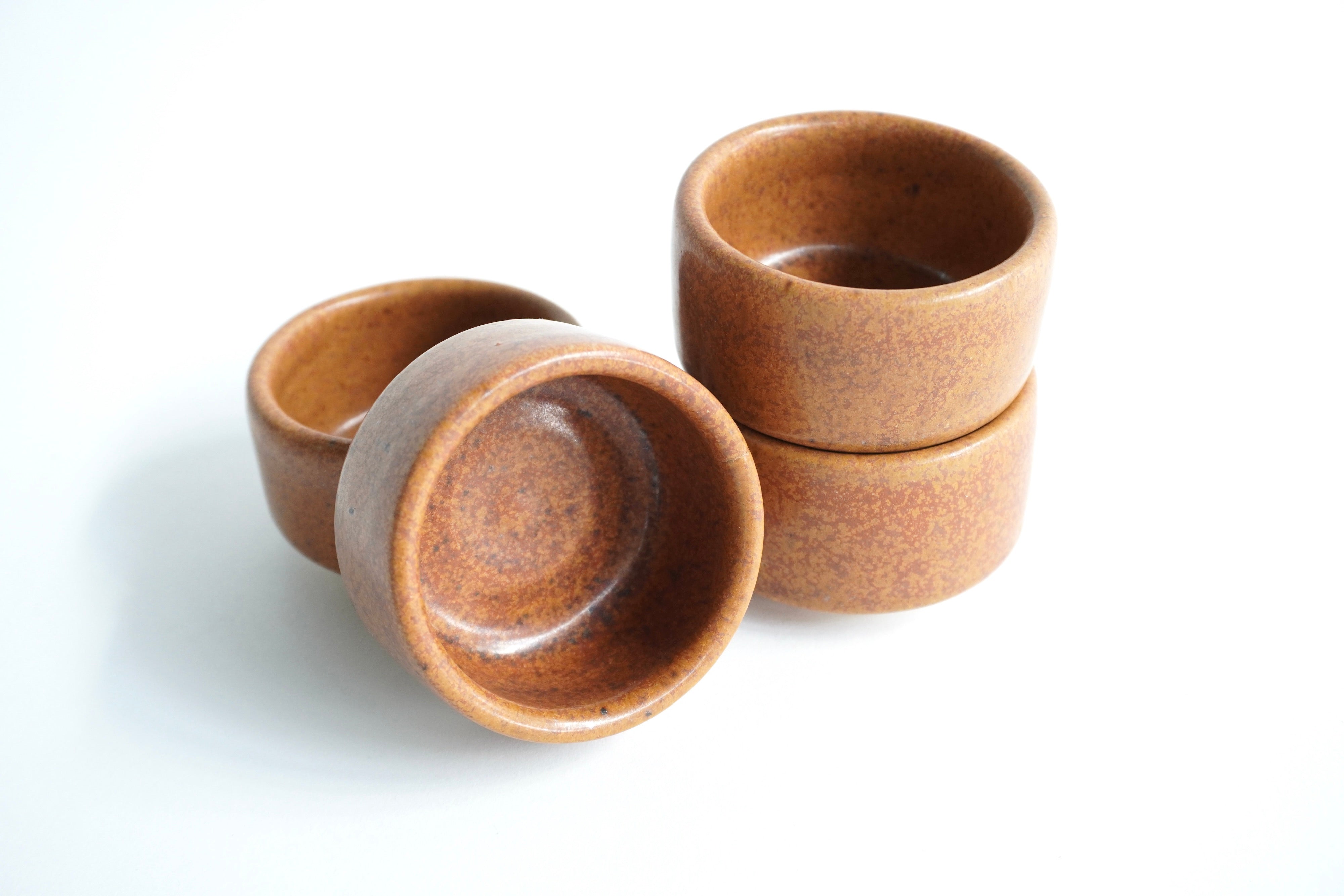 Ladrillo | Set de 4 ramekins de 2 oz línea rústica