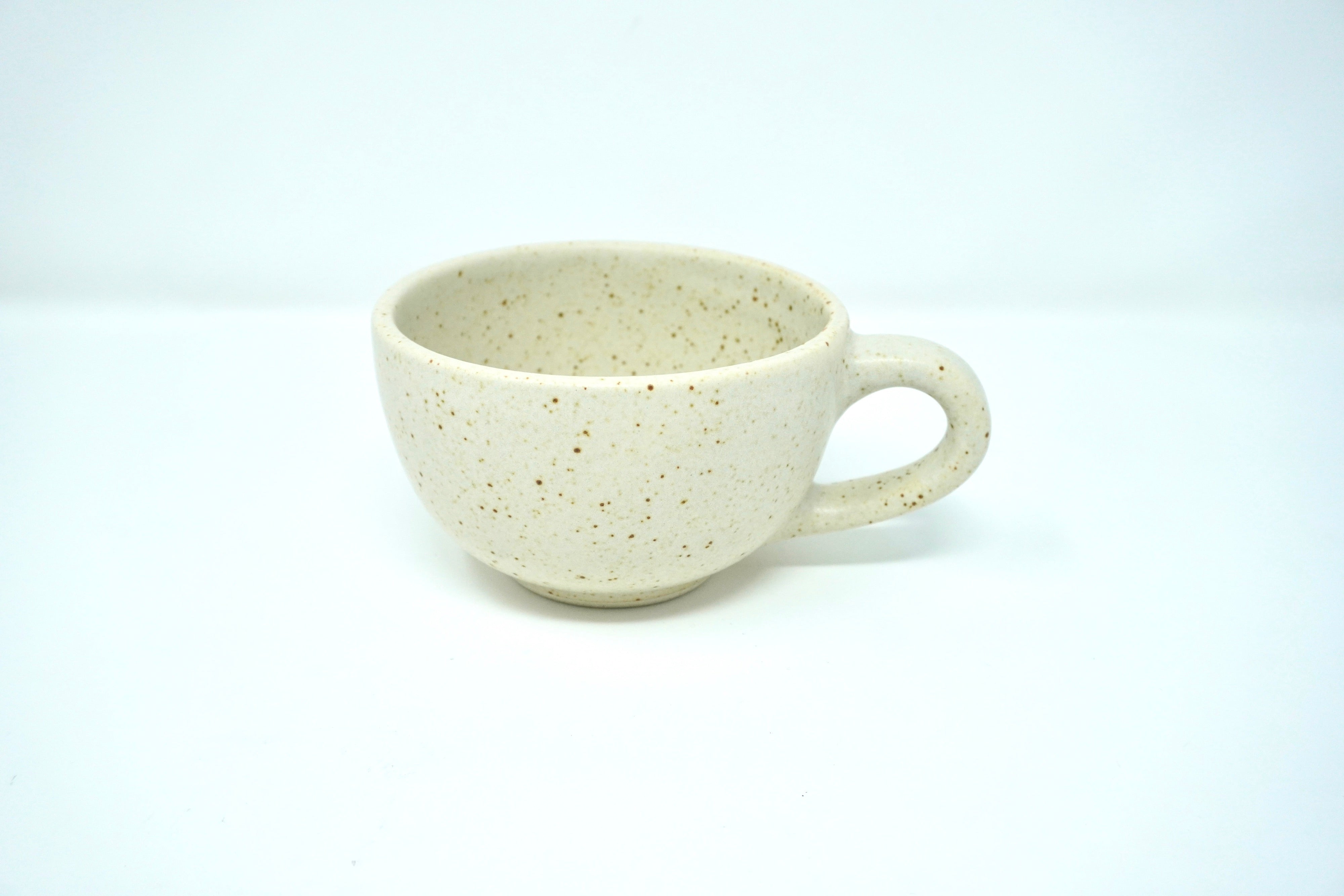 Arena blanca | Set de 20 tazas arte & latte de 12 oz línea rústica