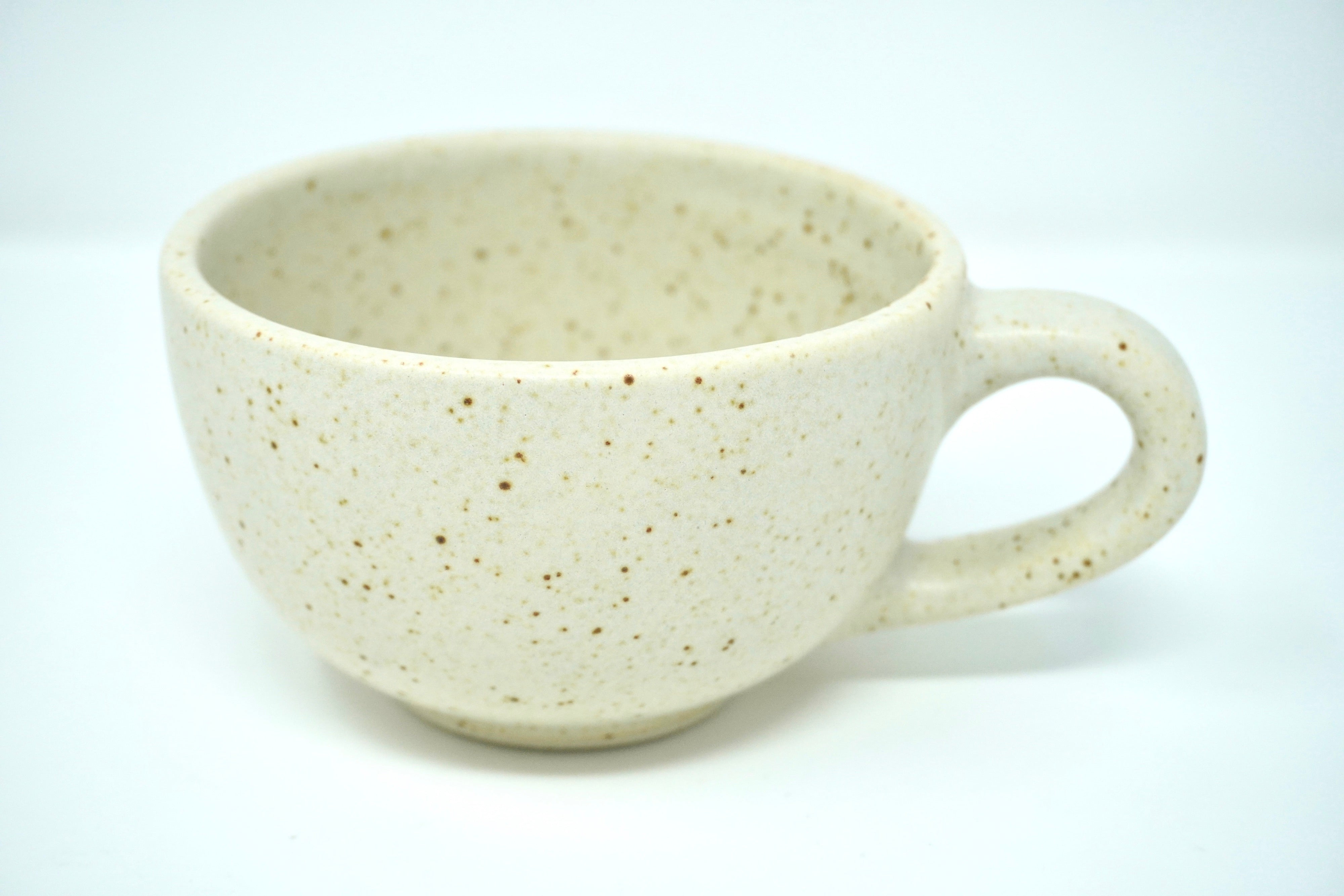 Arena blanca | Set de 20 tazas arte & latte de 12 oz línea rústica