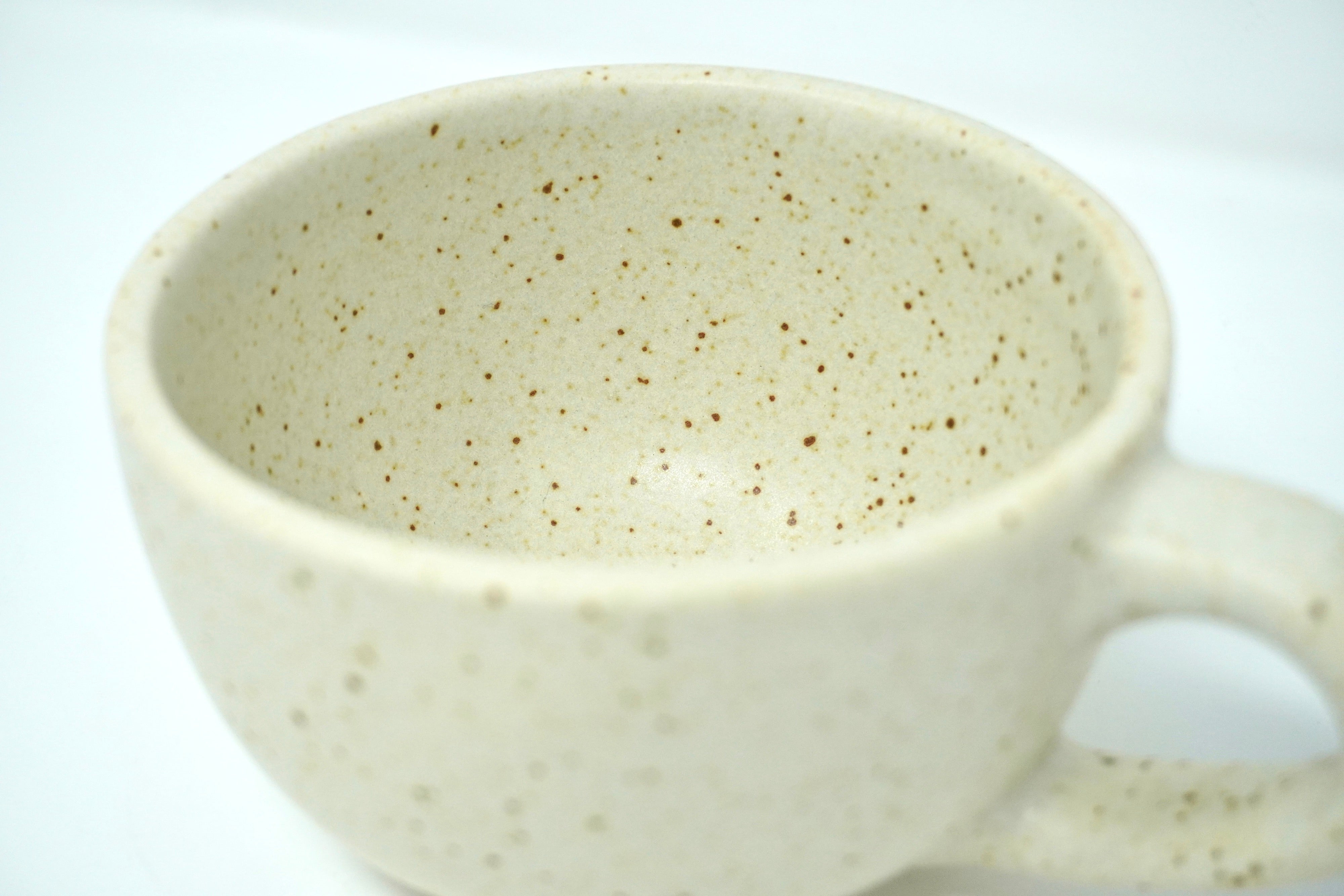 Arena blanca | Set de 20 tazas arte & latte de 12 oz línea rústica