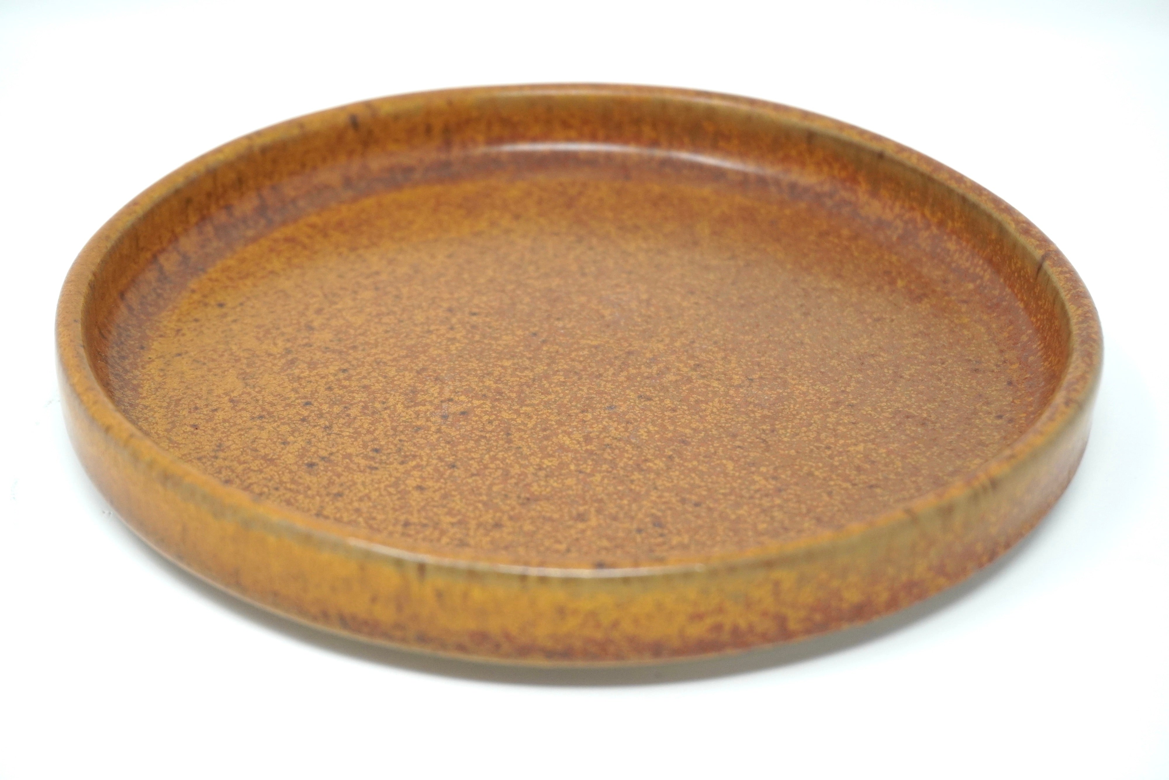 Ladrillo | Set de 20 platos cafeteros con pared Ø 16.5 cm línea rústica