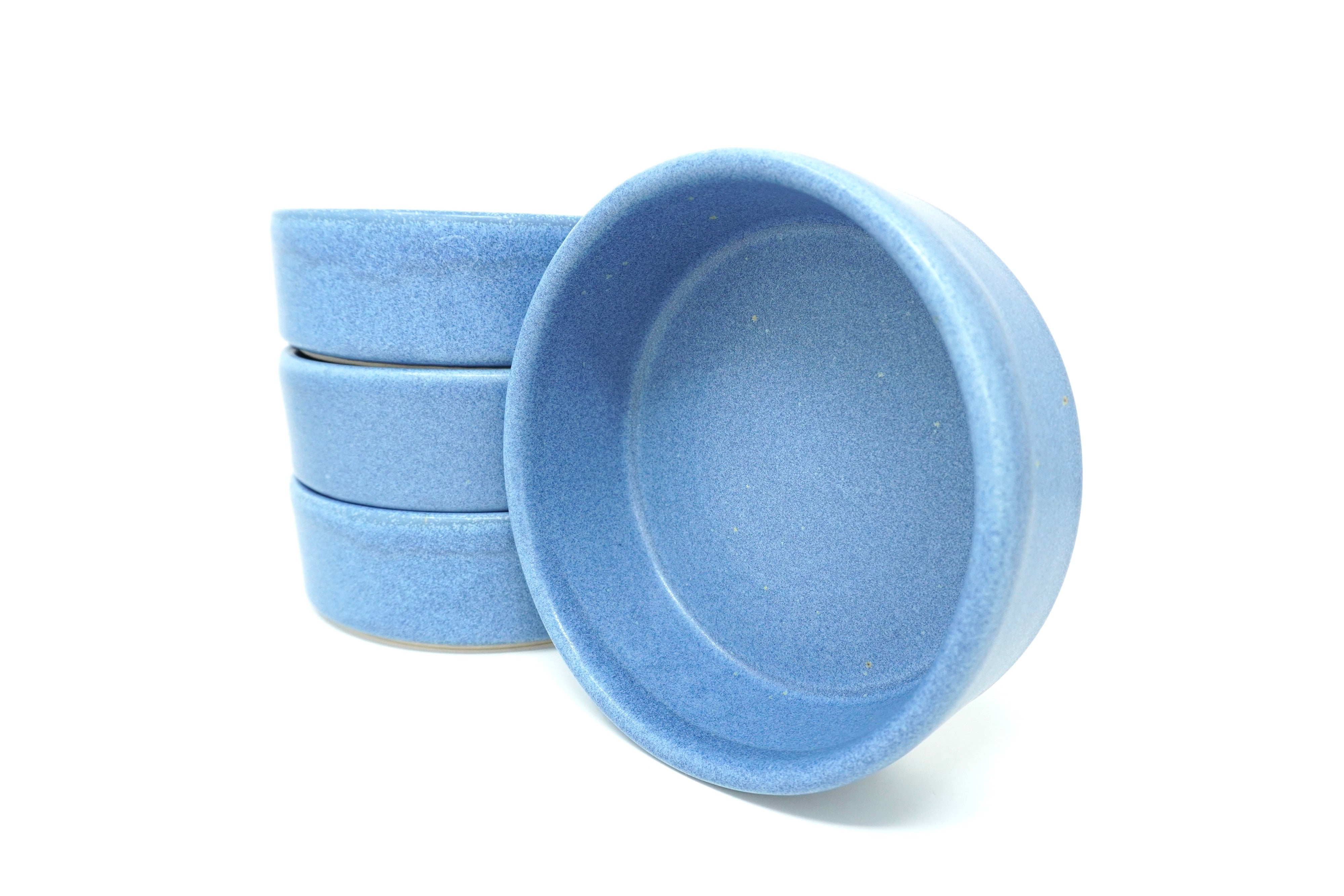 Bacalar | Set de 4 bowls con pared Ø 16 cm línea rústica