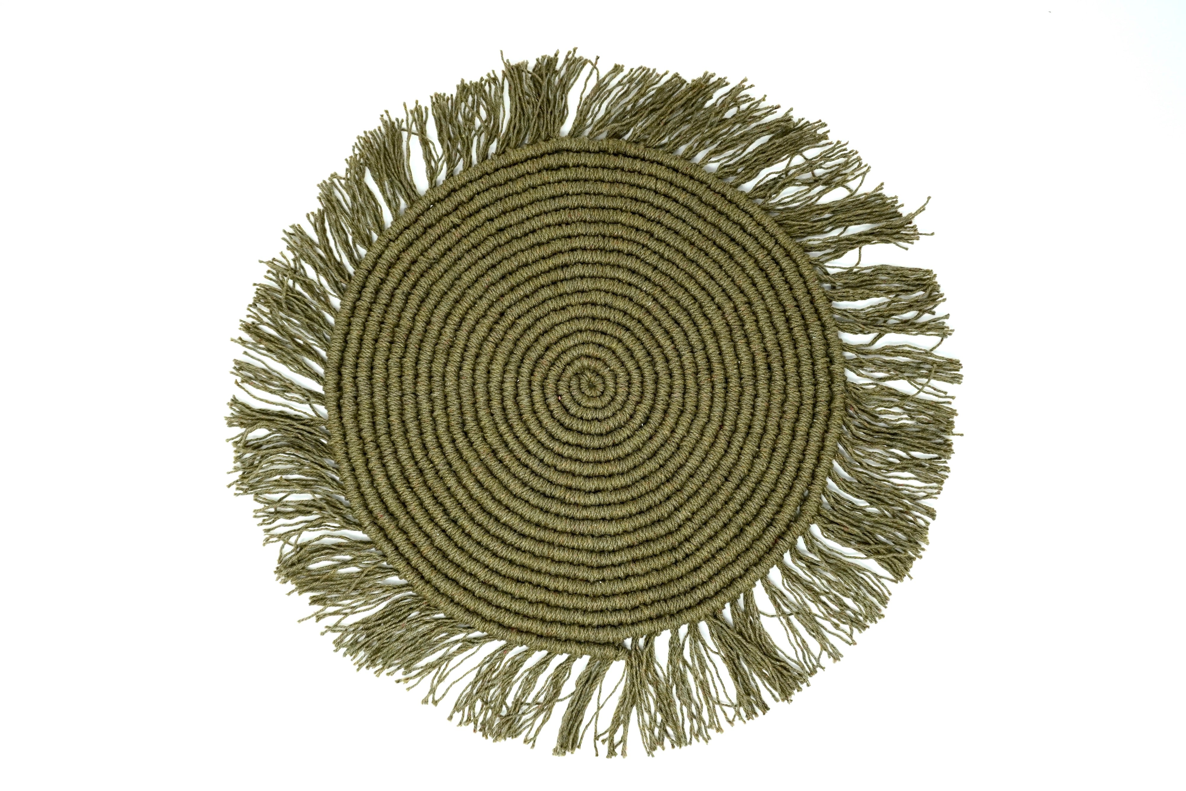 Verde olivo | Set de 6 manteles