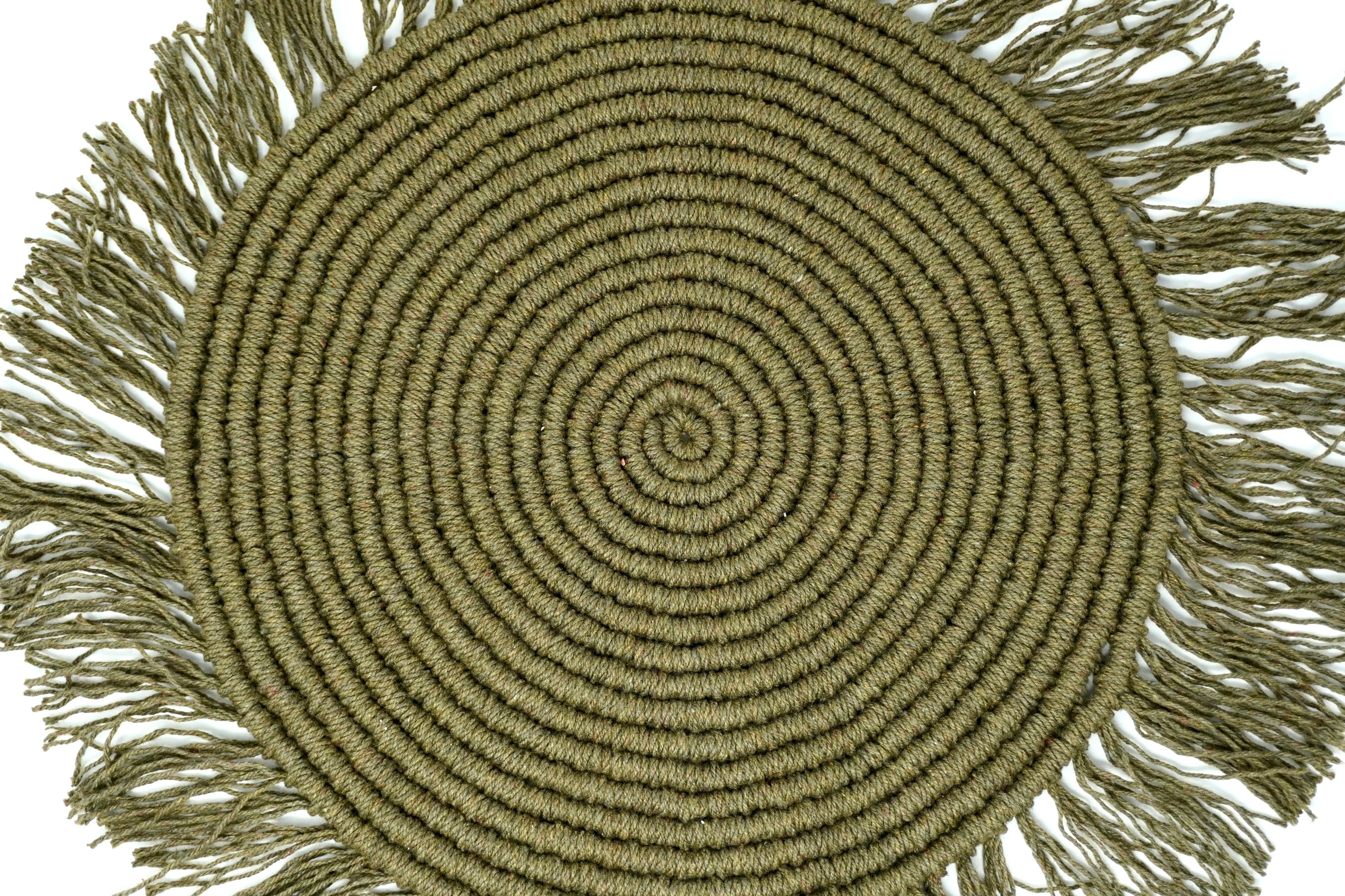 Verde olivo | Set de 6 manteles