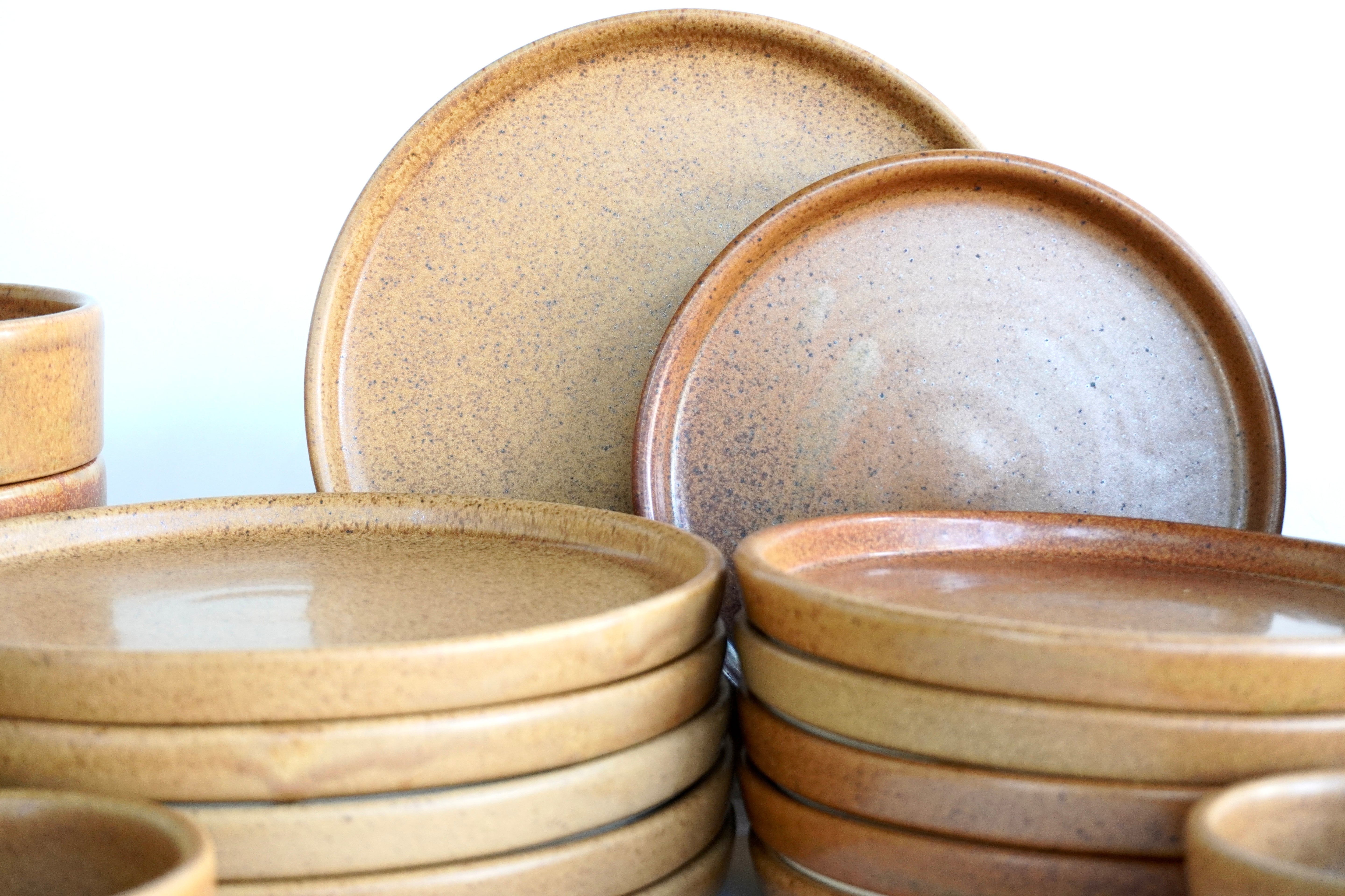 Ladrillo | Set de vajilla línea rústica para 6 personas