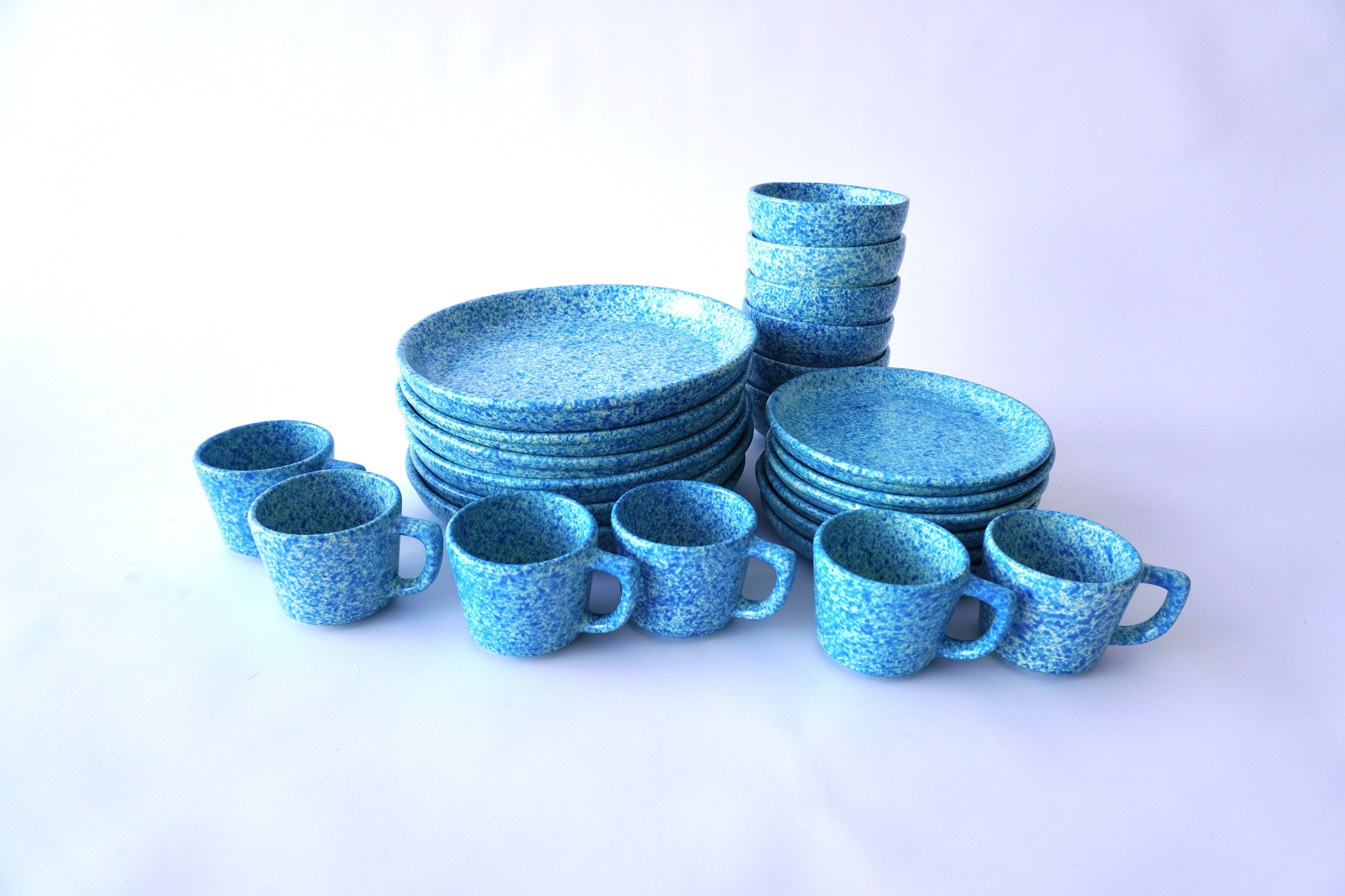 Aqua mate | Set de vajilla línea clásica para 6 personas