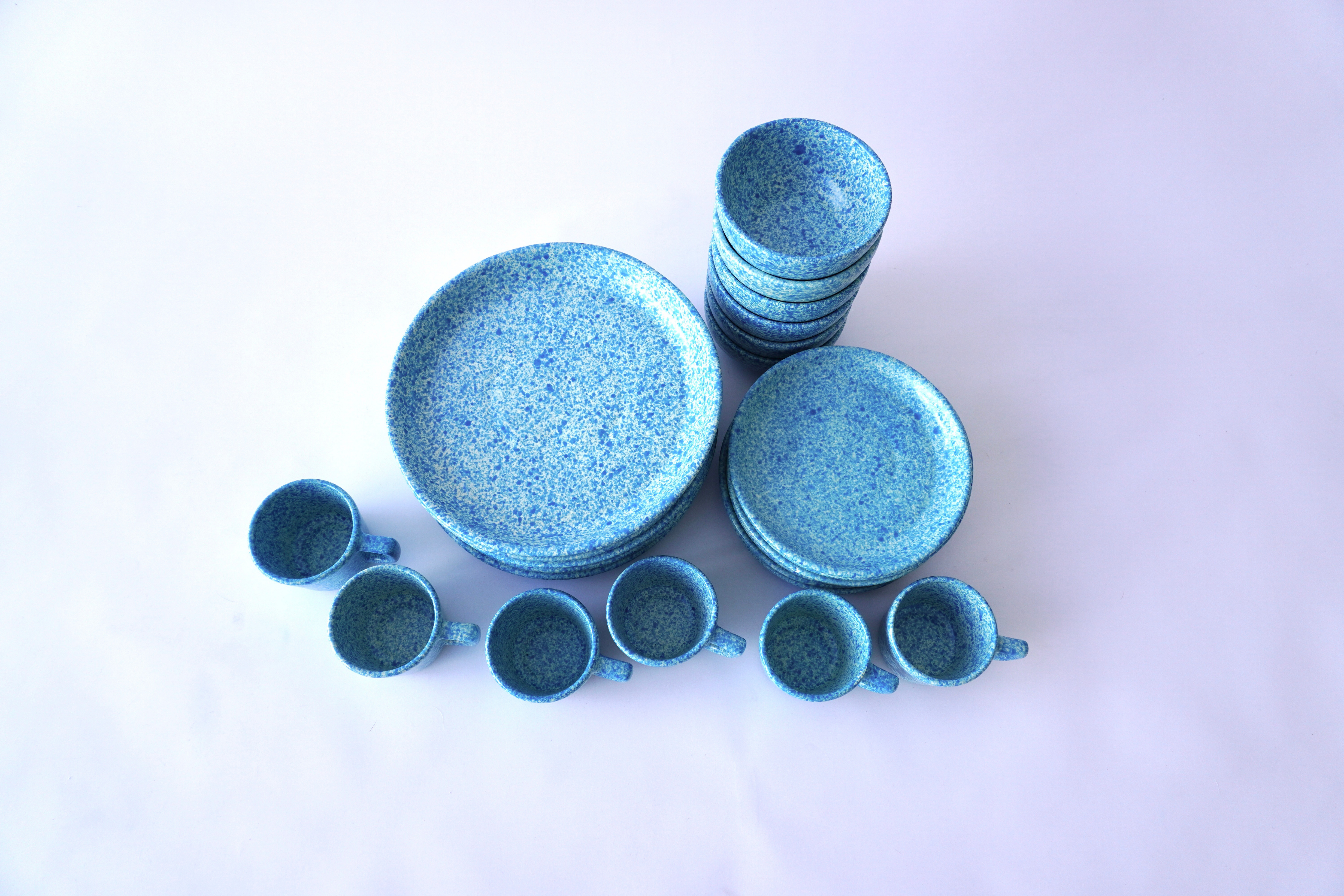Aqua mate | Set de vajilla línea clásica para 6 personas